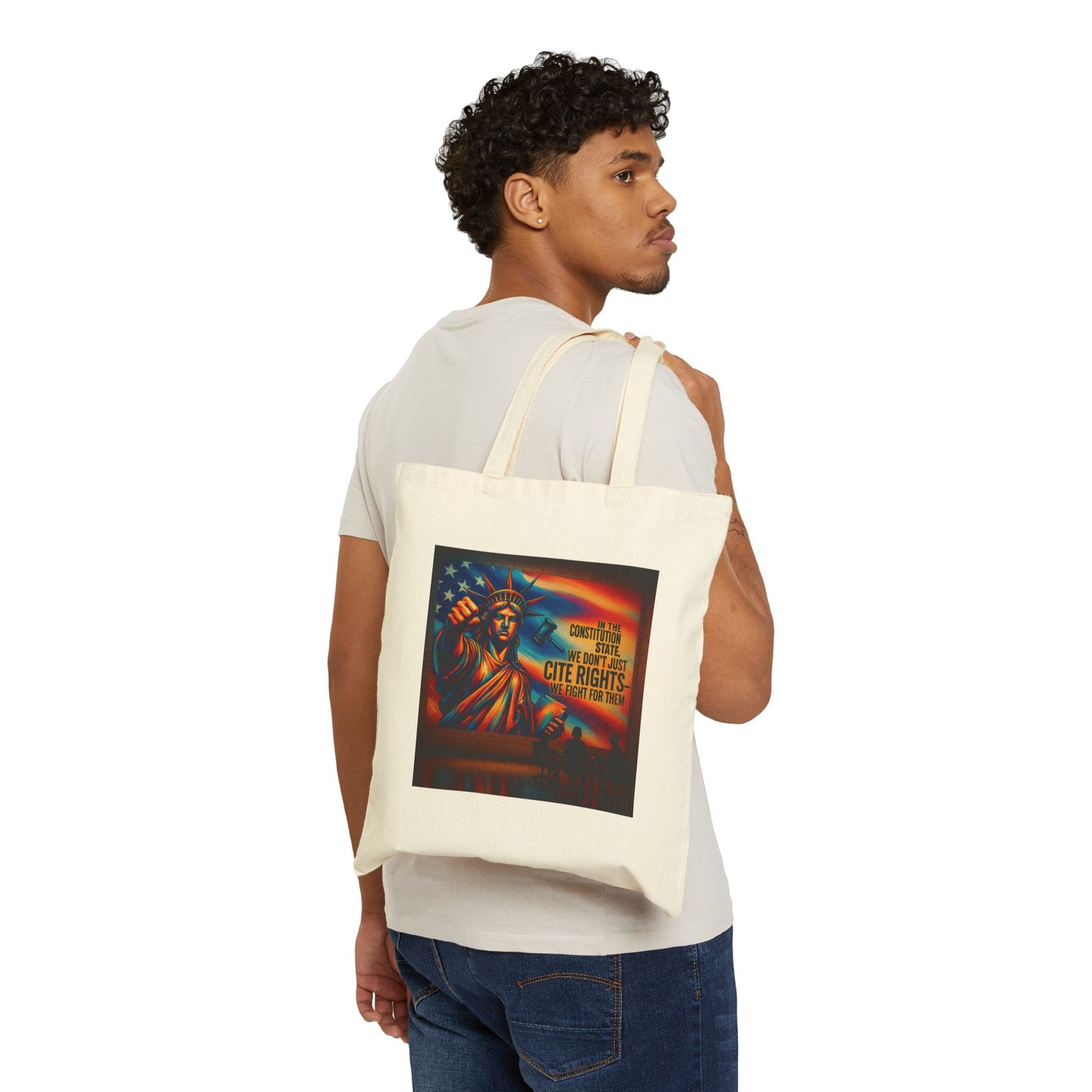 Connecticut Defense Attorney Tote Bag, Legal & Advocacy Art, Perfect for Lawyers, Gifts for Activists, Sustainable Shopping Bag