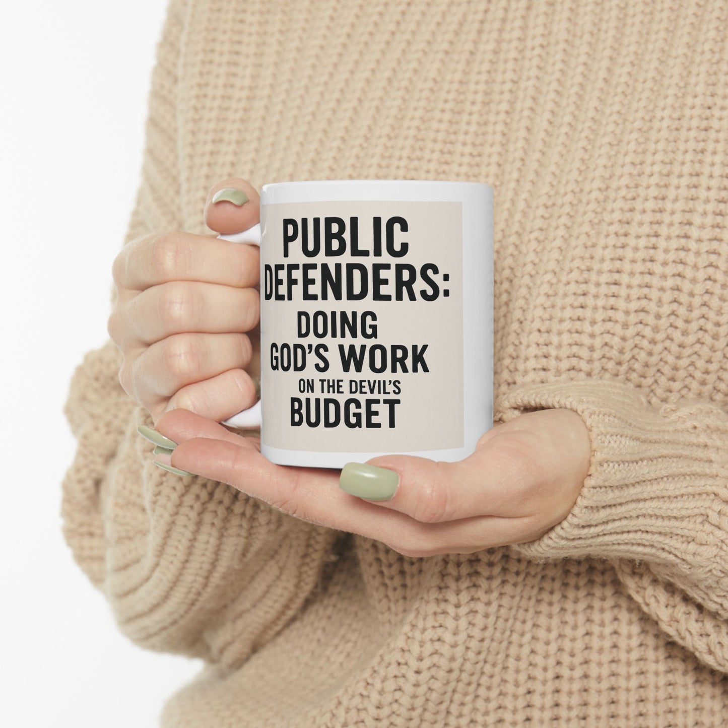Motivational Ceramic Mug - Perfect for Coffee Lovers, Inspirational Gift, Home Office Decor, Teamwork Reminder, 11oz, 15oz