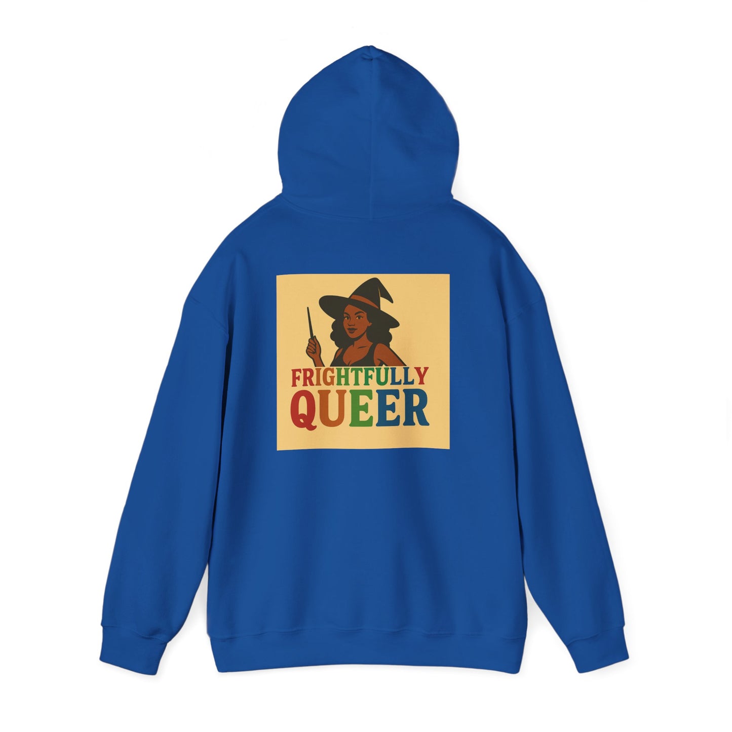 Frightfully Queer Hoodie - Cozy Unisex Sweatshirt for LGBTQ+ Pride, Halloween, Fall Fashion, Casual Wear, Unique Gift