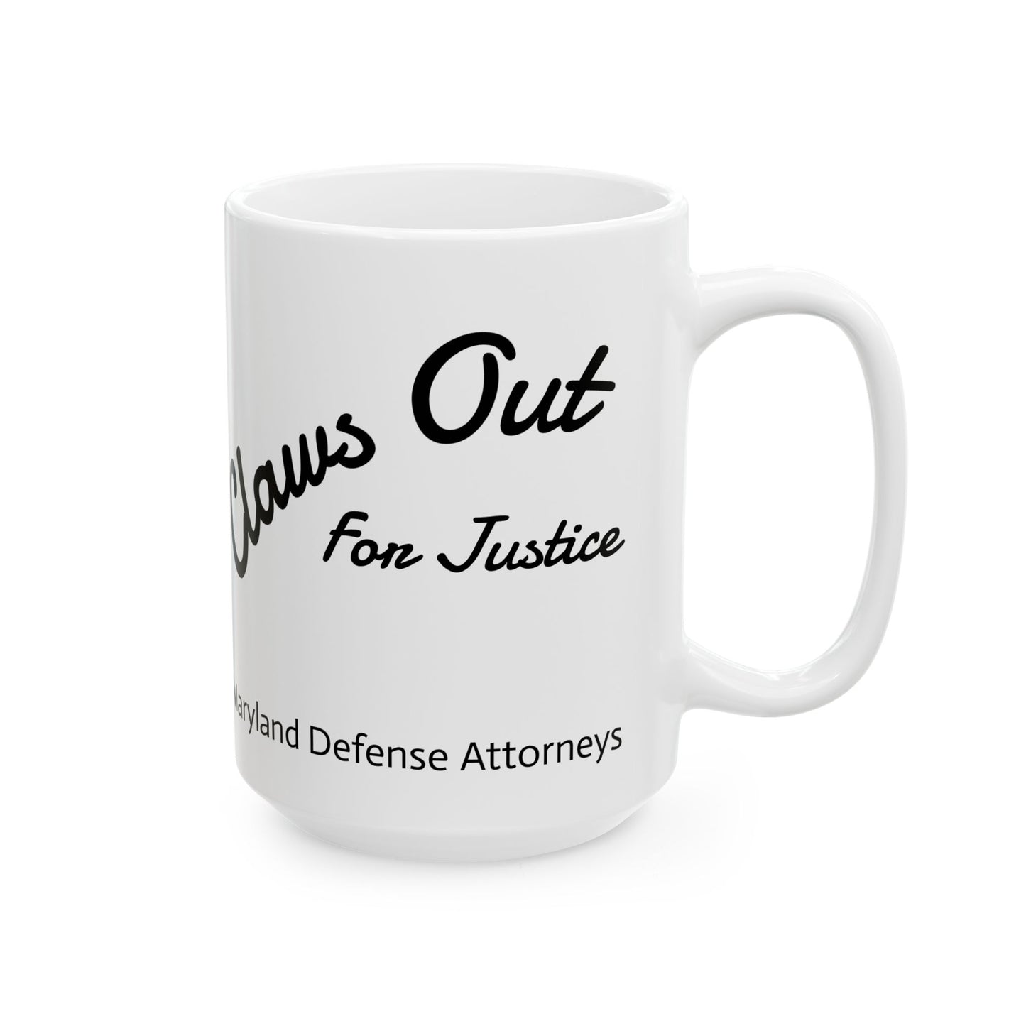 Maryland Defense Attorney Mug | Coastal Vibe Coffee Cup | Gift for Seafood Lovers, Beach House Decor, Summer Celebrations, Maryland Lawyers