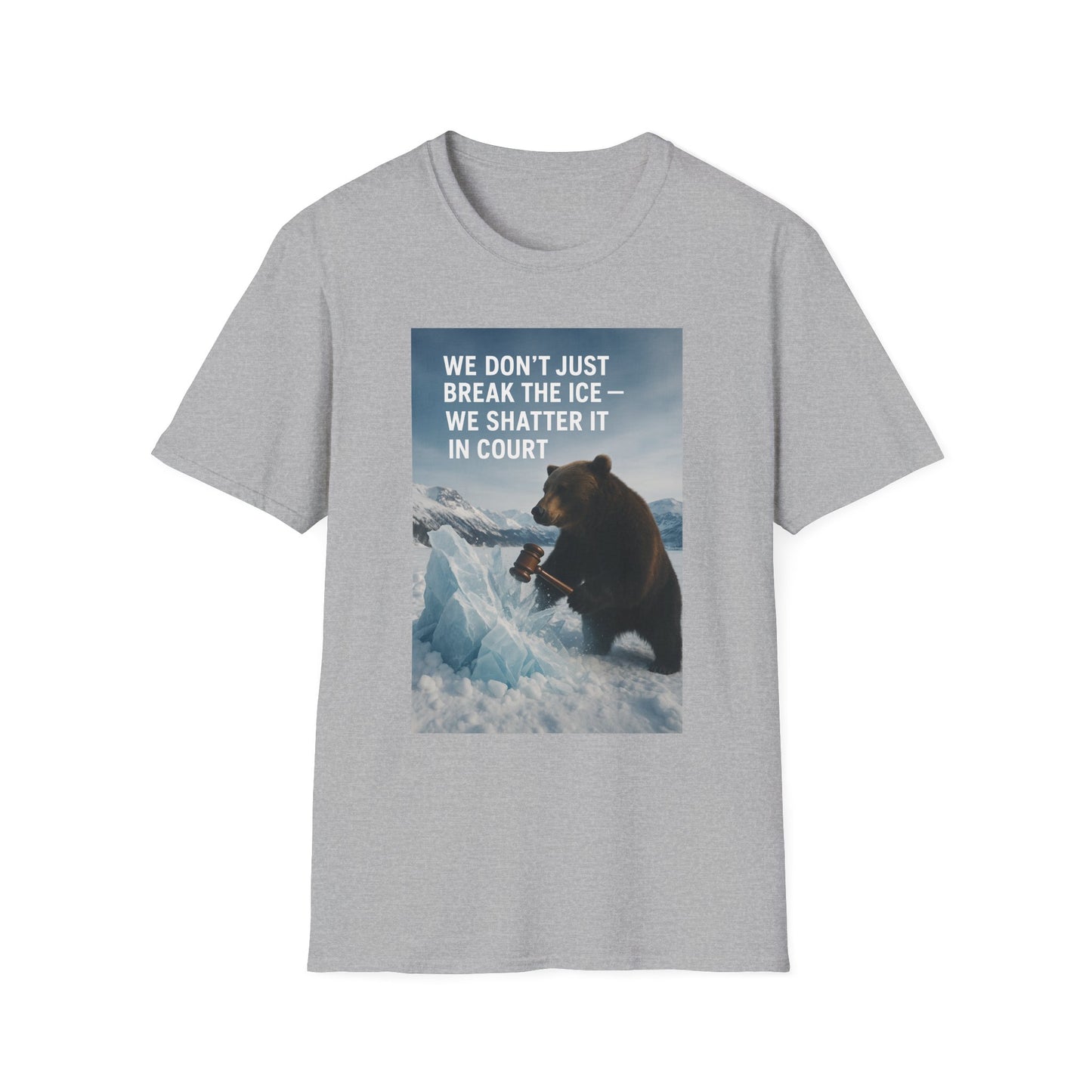 Alaska Defense Attorney T-Shirt, Law Humor Tee, Gift for Attorneys, Unique Legal Wear, Icebreaker Court Shirt