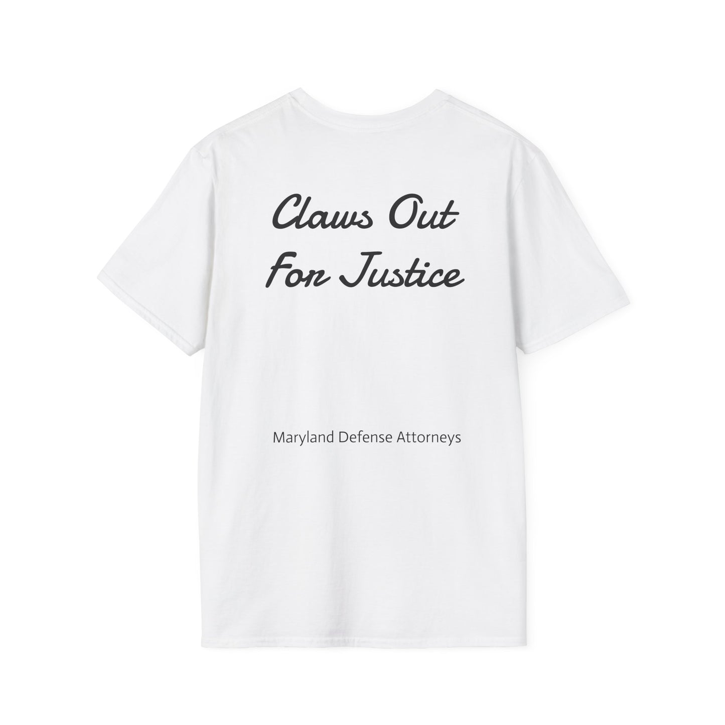 Maryland Defense Attorney Unisex T-Shirt, Casual Tee, Attorney Apparel, Legal Humor Shirt, Gift for Lawyers, Crab Lovers Unite