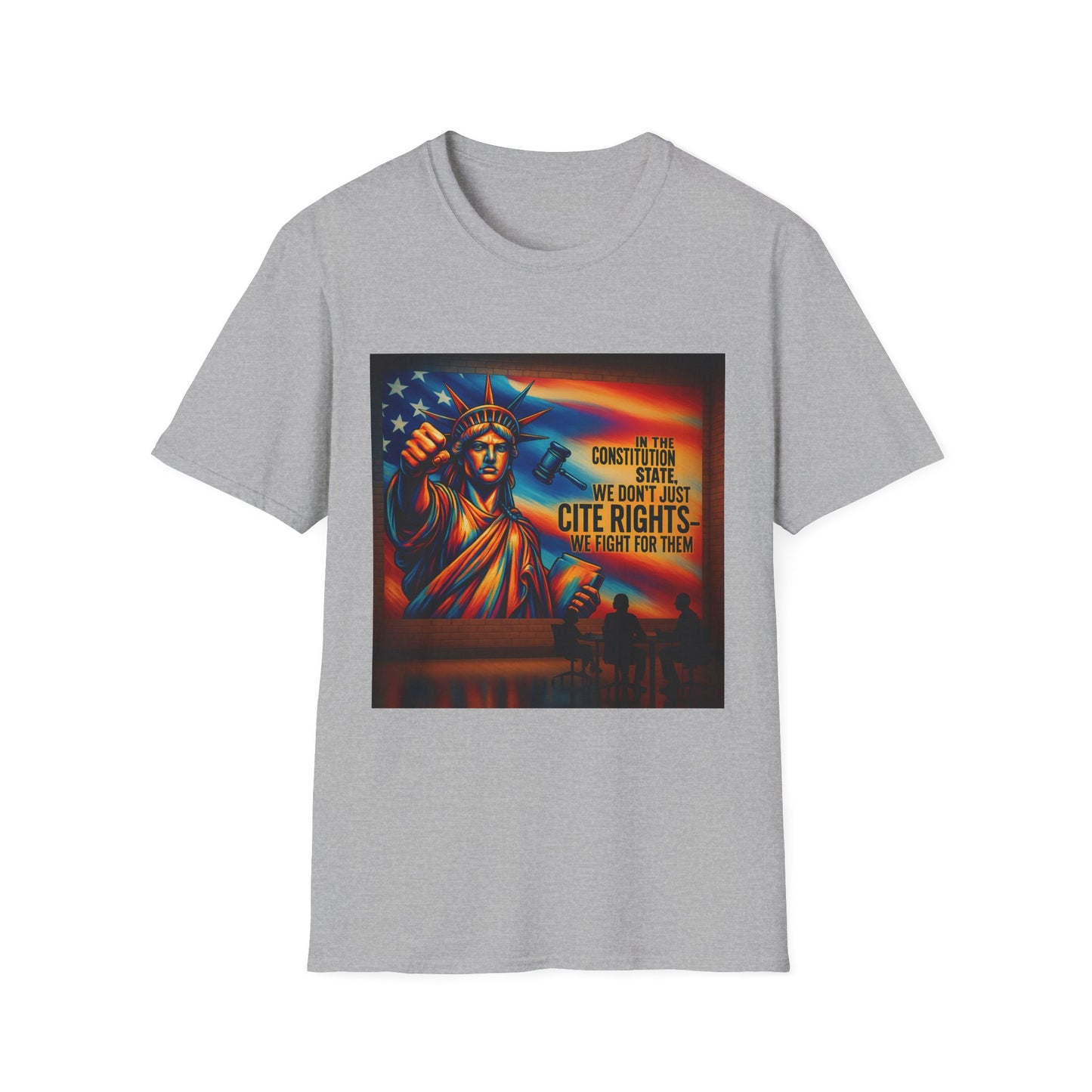 Connecticut Defense Attorney T-Shirt, Liberty Rights Tee, Legal Defense Apparel, Patriotic Casual Wear, Support Your Rights Shirt