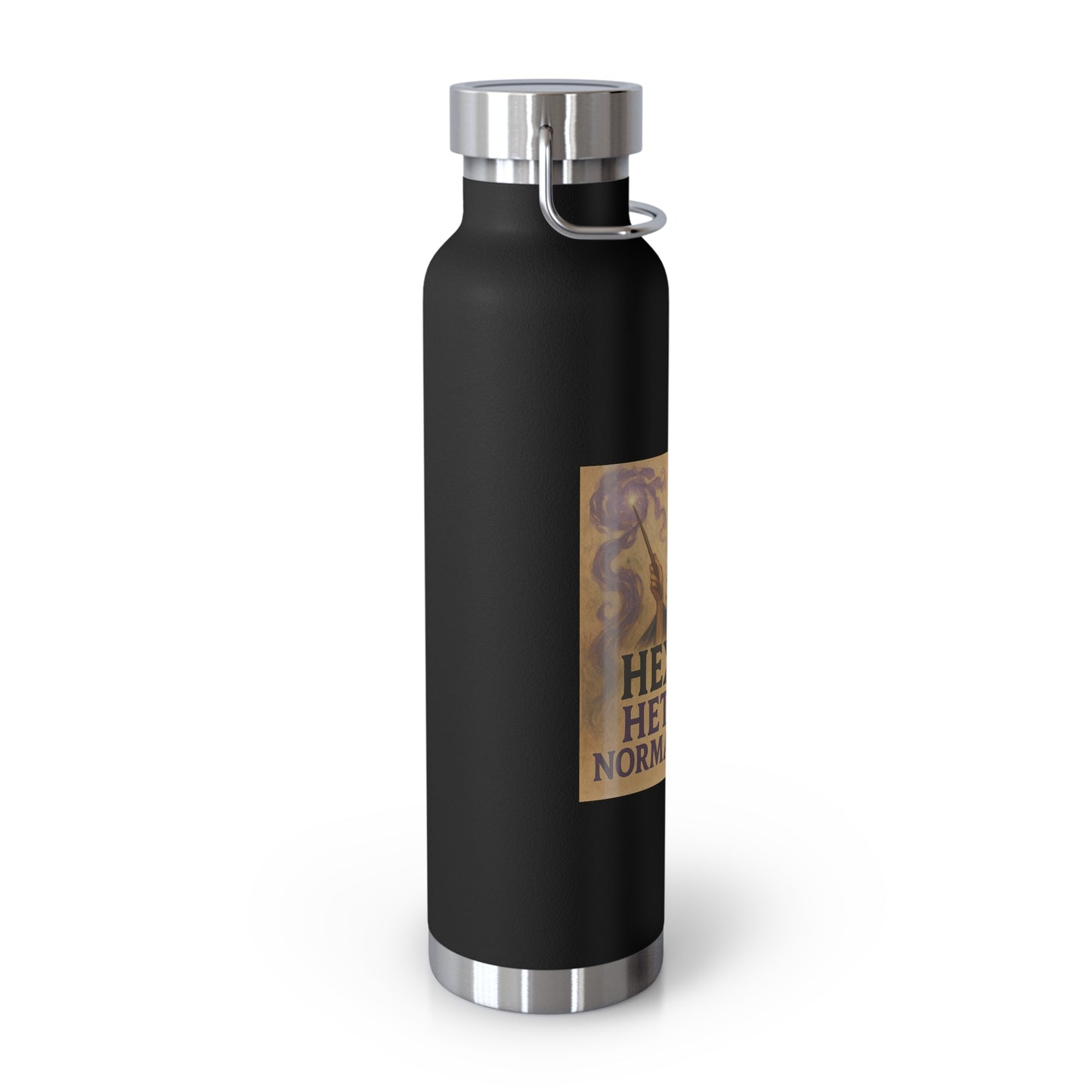 Witchy Insulated Water Bottle, Unique Gift for Witches, Hexing Heteronormativity, Eco-Friendly, Reusable, Perfect for Halloween