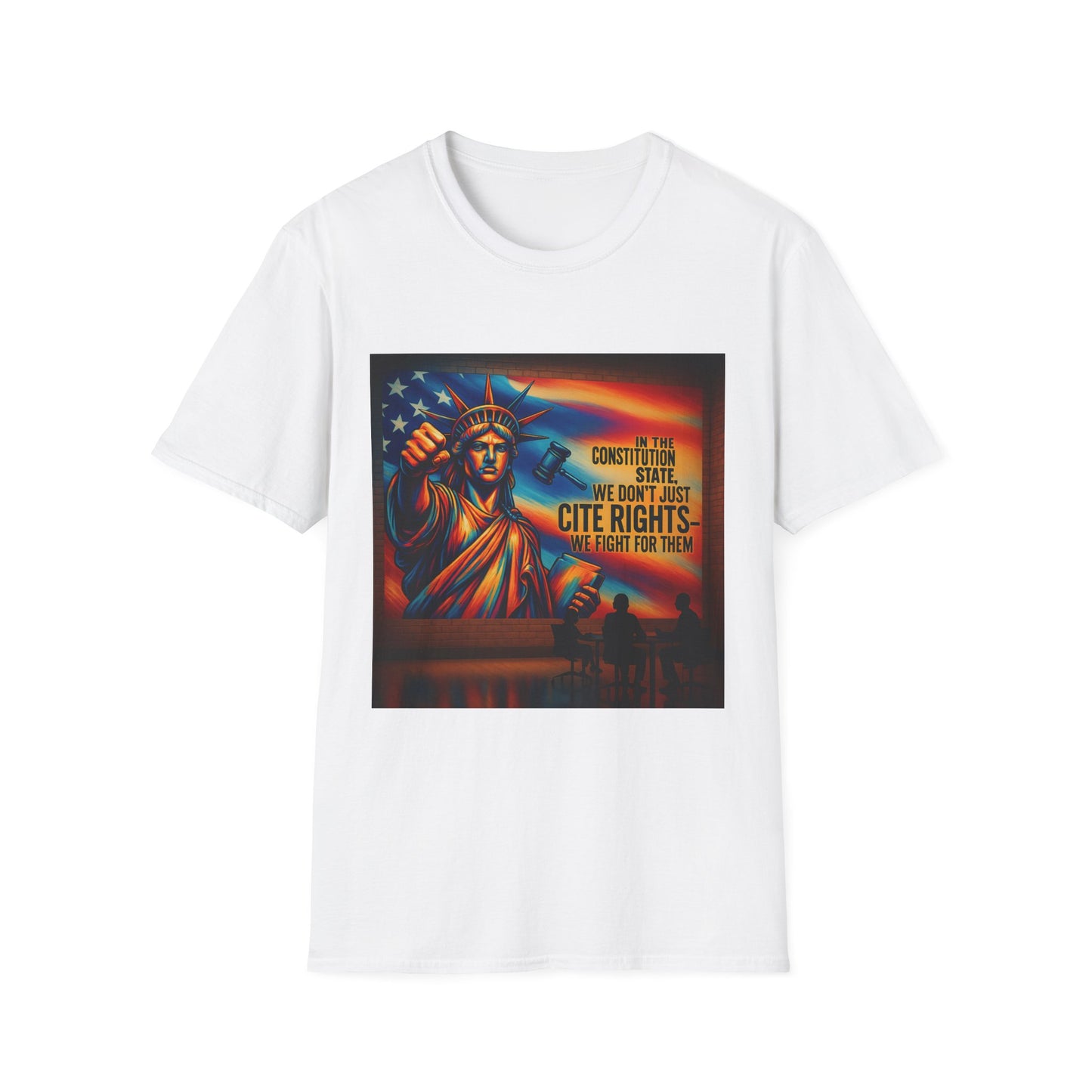 Connecticut Defense Attorney T-Shirt, Liberty Rights Tee, Legal Defense Apparel, Patriotic Casual Wear, Support Your Rights Shirt