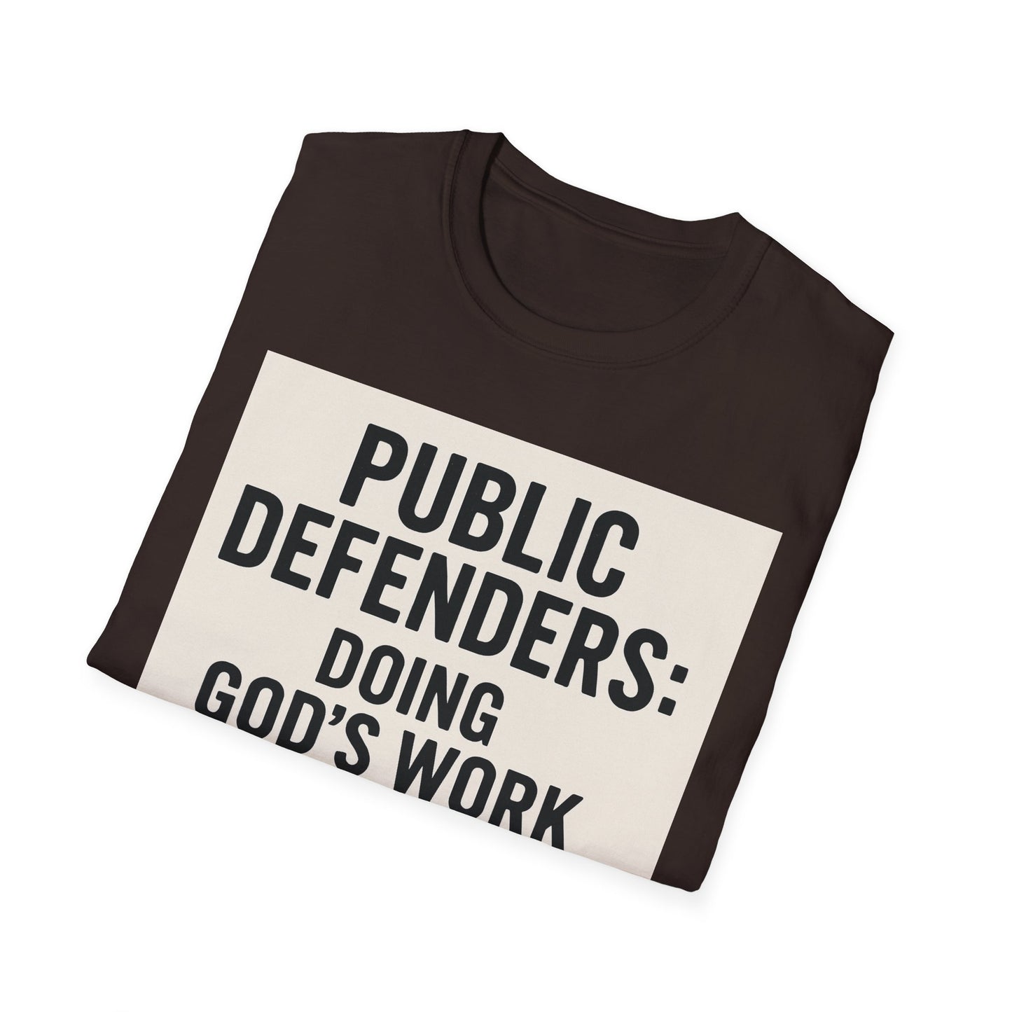 Public Defender T-Shirt: Advocate, Lawyer Gifts, Legal Humor, Courtroom Apparel, Fundraiser Tees