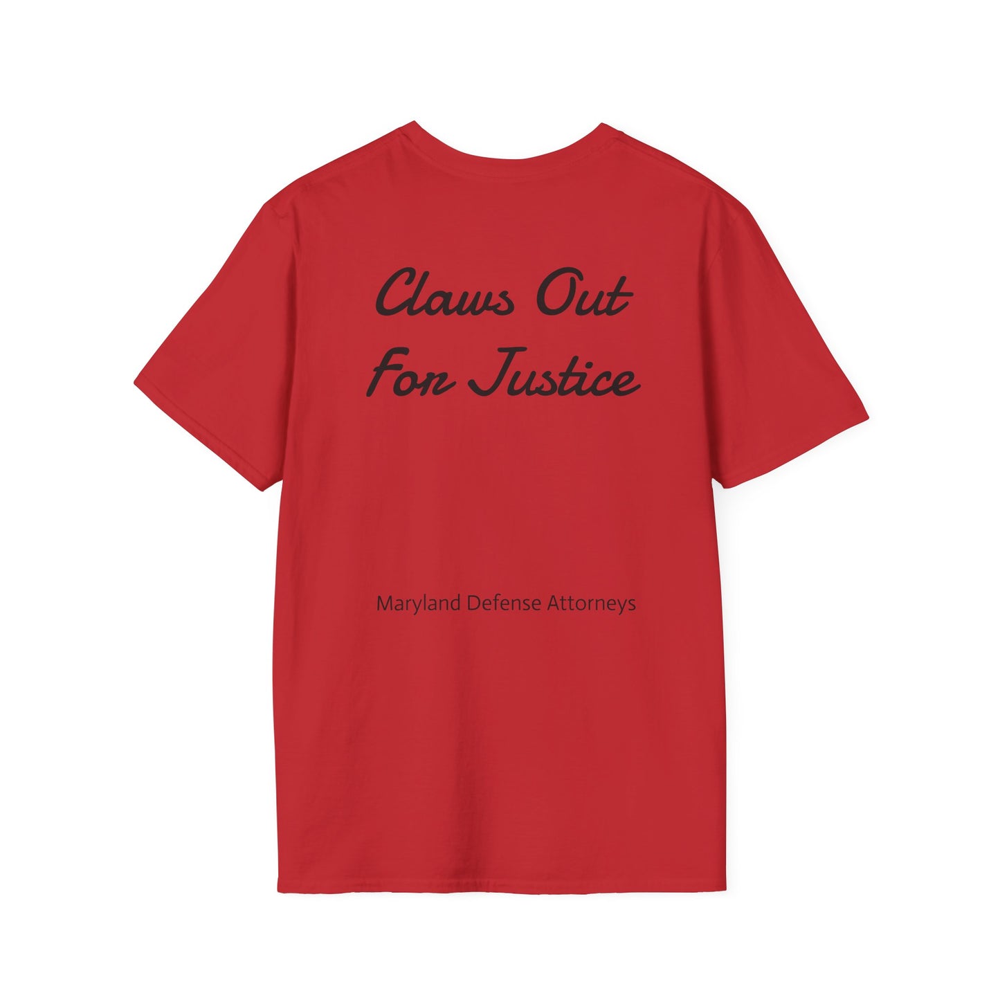 Maryland Defense Attorney Unisex T-Shirt, Casual Tee, Attorney Apparel, Legal Humor Shirt, Gift for Lawyers, Crab Lovers Unite