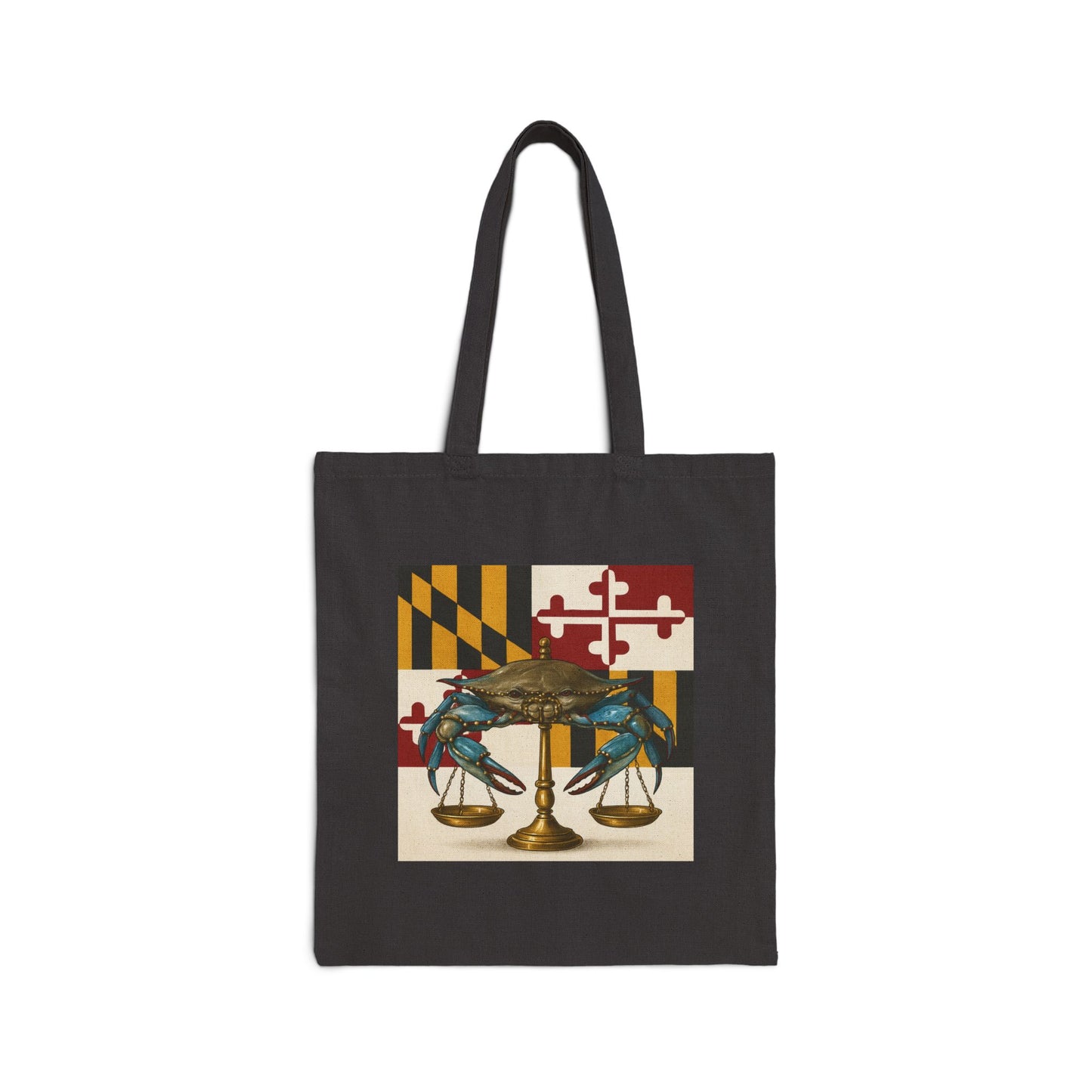 Maryland Defense Attorney Tote Bag, Claws Out Design, Eco-Friendly Shopping Bag, Gift for Crab Lovers, Summer Beach Accessory