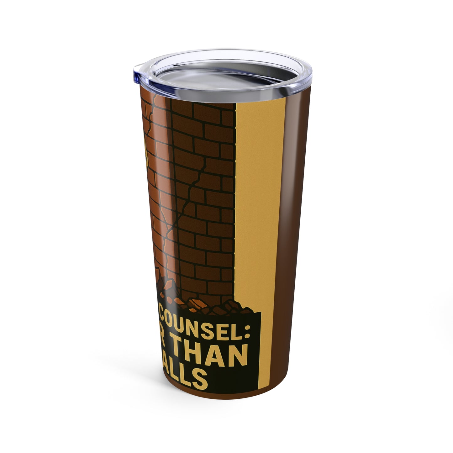 Empowerment Tumbler 20oz | Immigration Justice Travel Mug, Advocacy Drinkware, Inspirational Gift, Coffee Cup, Supporter Merchandise