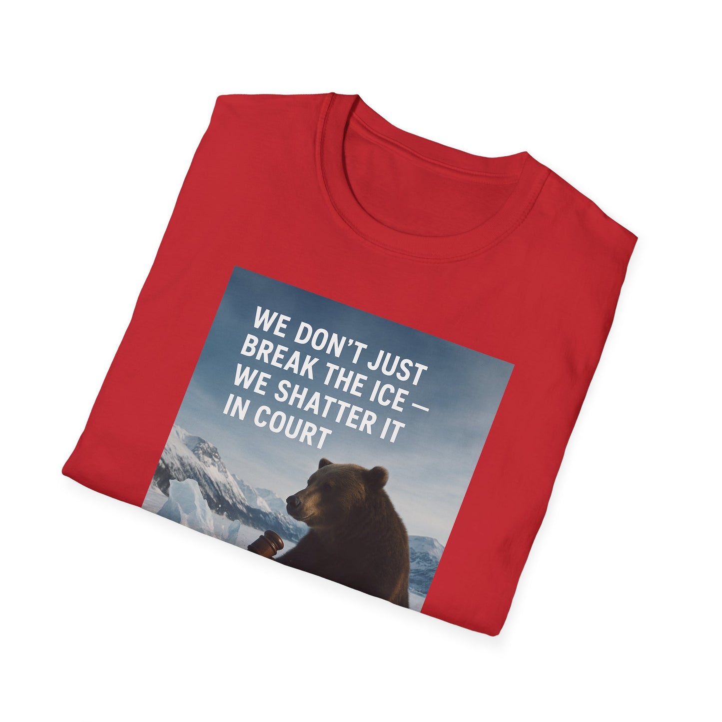 Alaska Defense Attorney T-Shirt, Law Humor Tee, Gift for Attorneys, Unique Legal Wear, Icebreaker Court Shirt