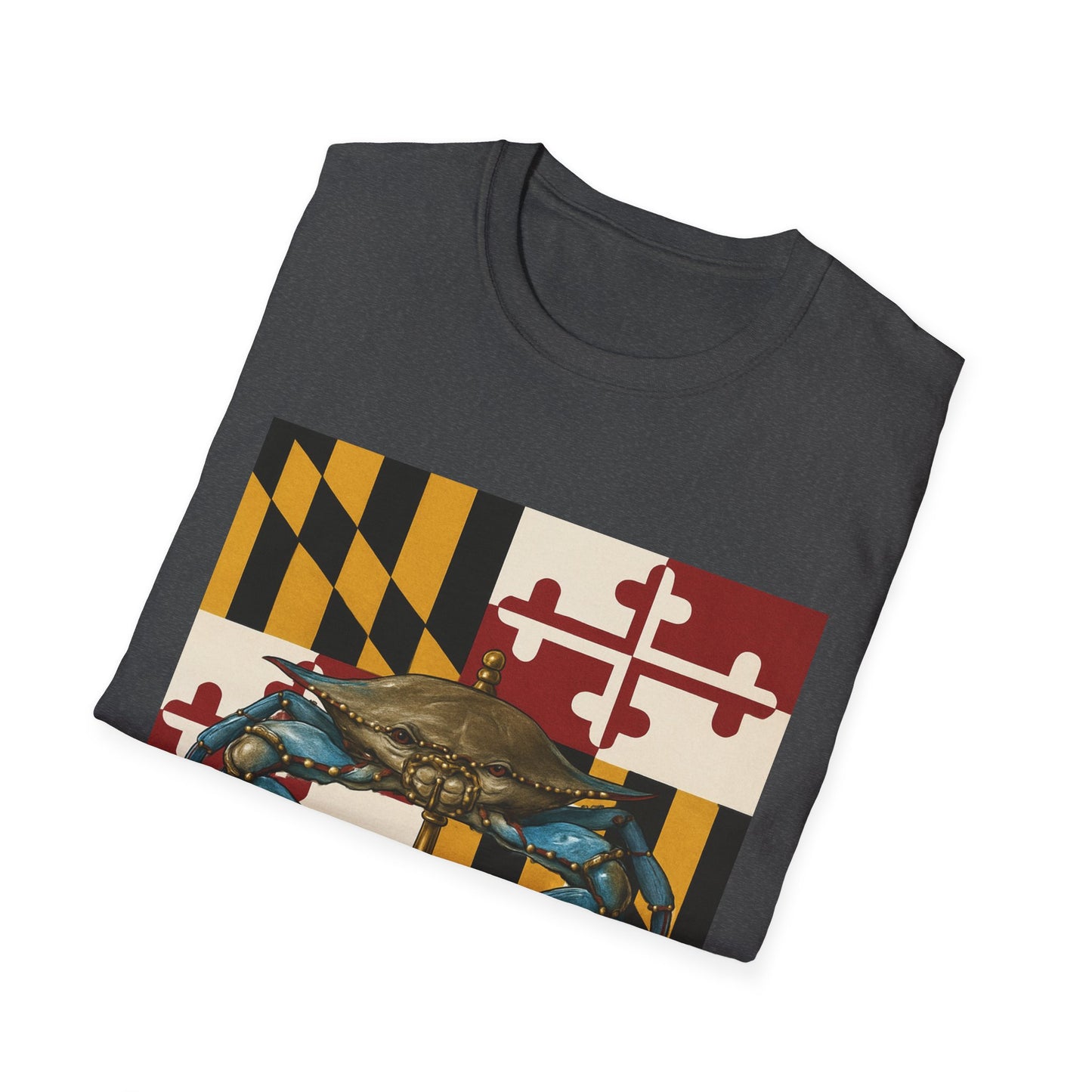 Maryland Defense Attorney Unisex T-Shirt, Casual Tee, Attorney Apparel, Legal Humor Shirt, Gift for Lawyers, Crab Lovers Unite