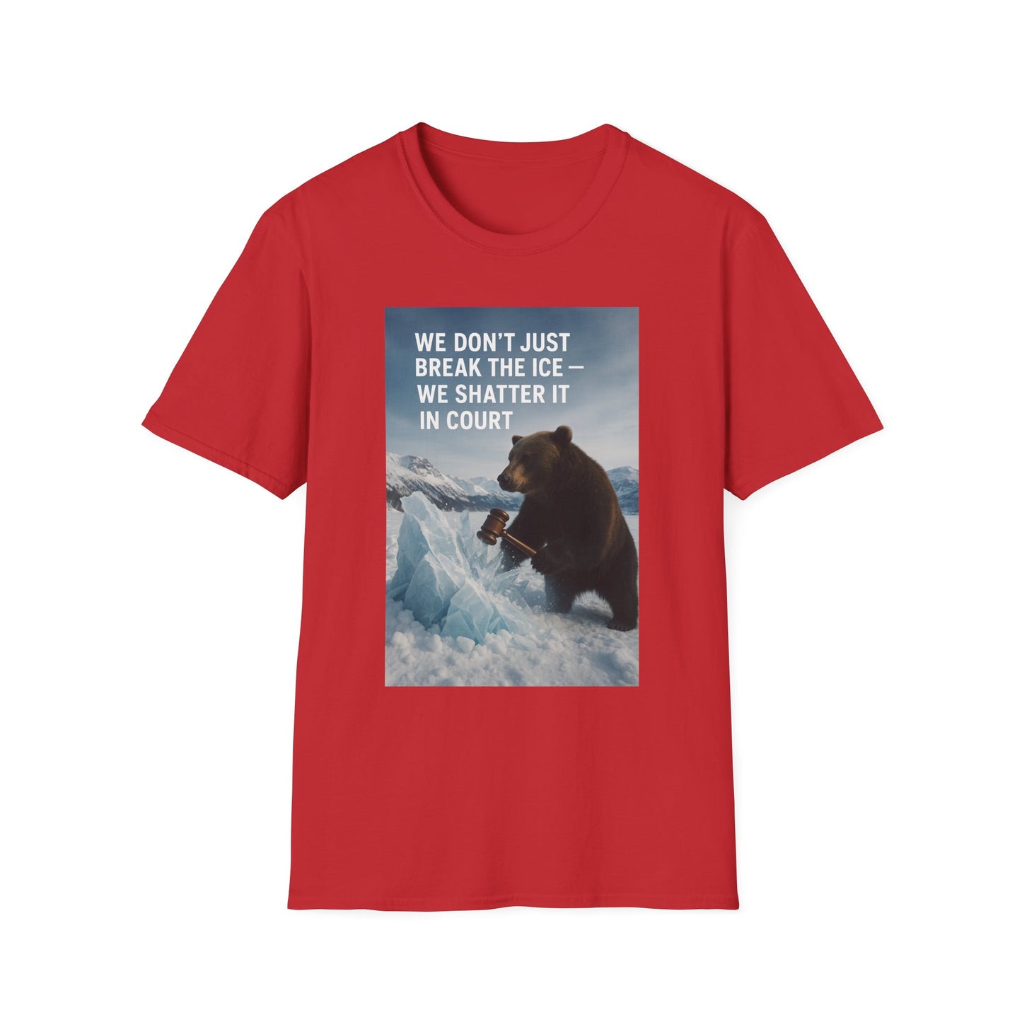 Alaska Defense Attorney T-Shirt, Law Humor Tee, Gift for Attorneys, Unique Legal Wear, Icebreaker Court Shirt