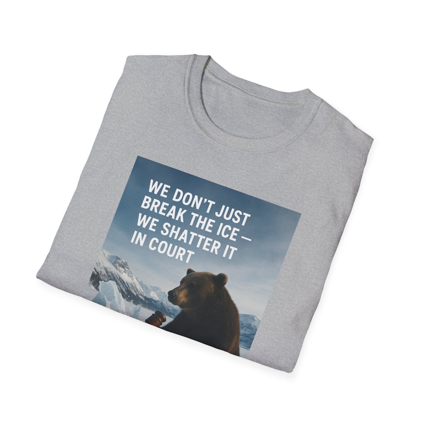 Alaska Defense Attorney T-Shirt, Law Humor Tee, Gift for Attorneys, Unique Legal Wear, Icebreaker Court Shirt