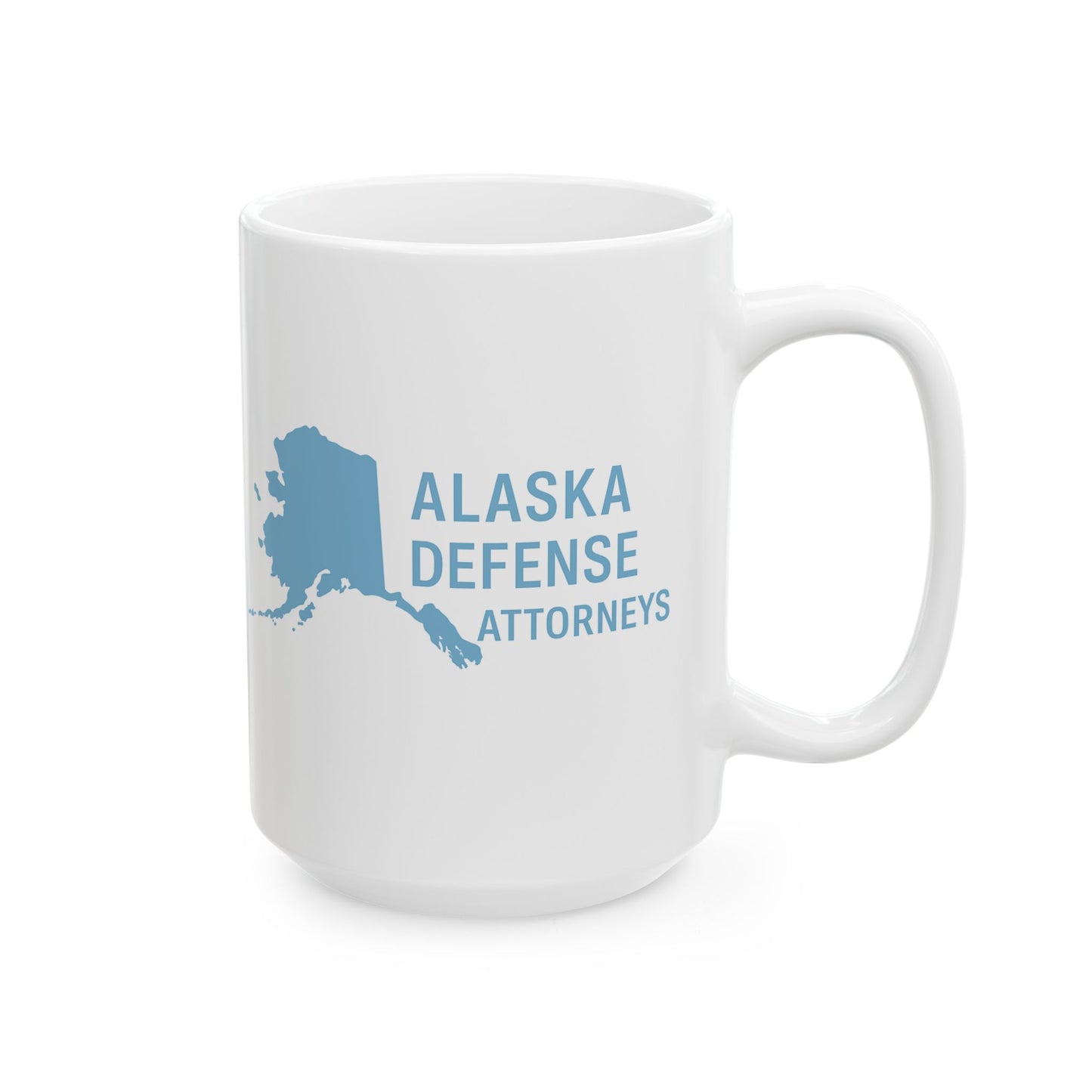 Alaska Defense Attorney Ceramic Mug | Travel-Souvenir Coffee Cup, Gift for Travelers, Explorer's Mug, Outdoor Enthusiast Drinkware