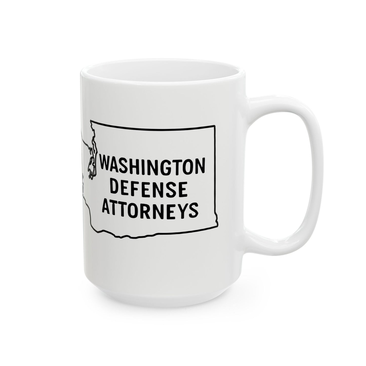 Washington Defense Attorney Inspired Ceramic Mug, Coffee Lover Gift, Retro Design, Home Decor, Travel Mug
