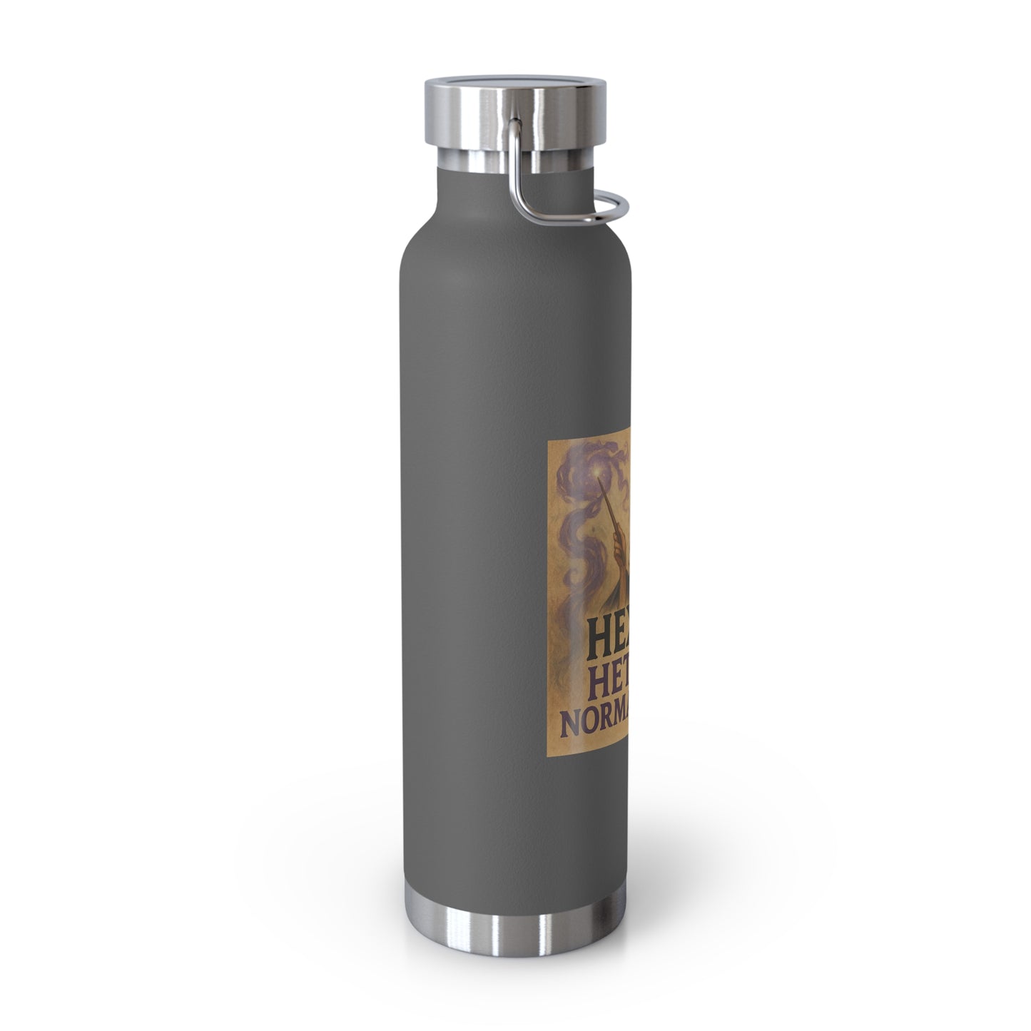 Witchy Insulated Water Bottle, Unique Gift for Witches, Hexing Heteronormativity, Eco-Friendly, Reusable, Perfect for Halloween