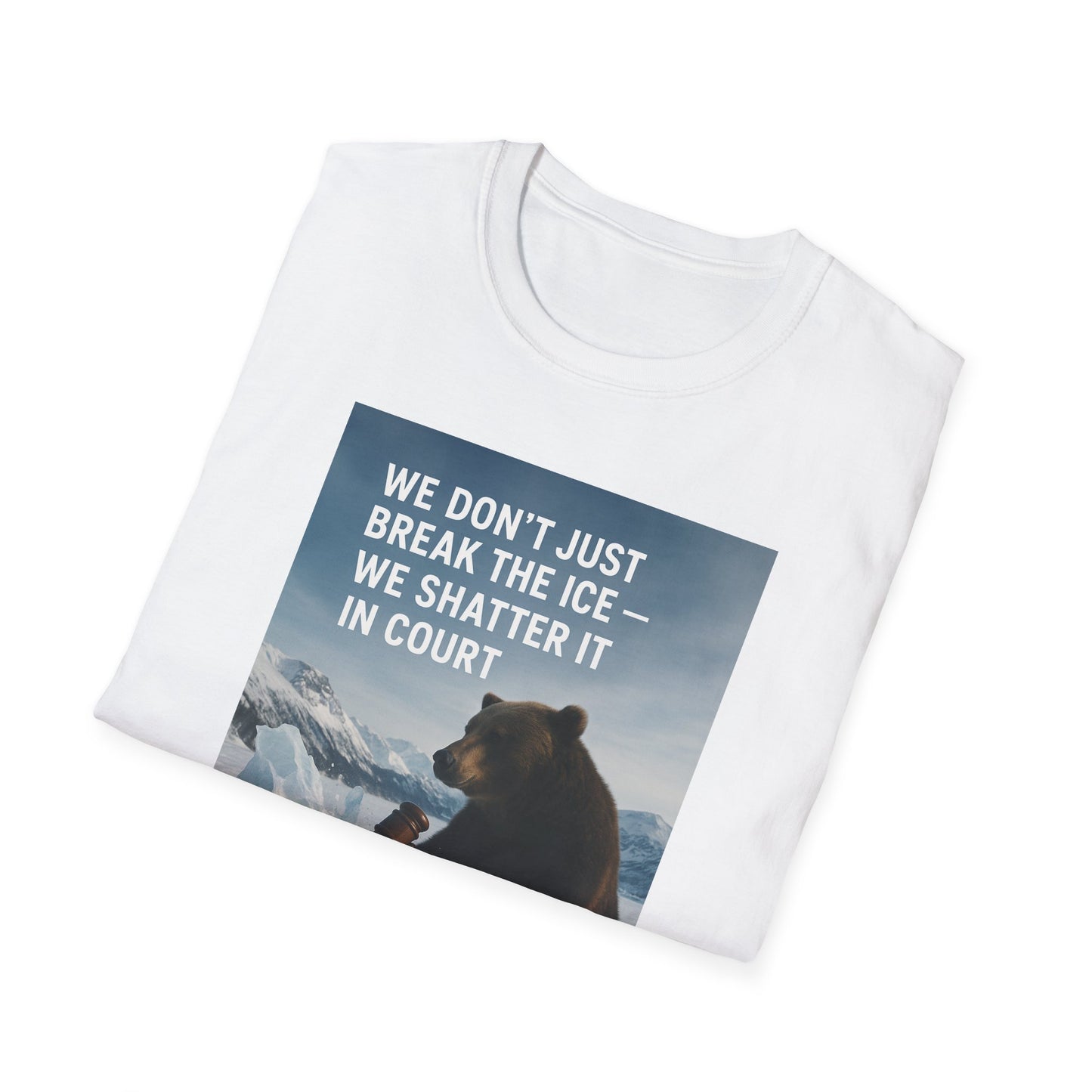 Alaska Defense Attorney T-Shirt, Law Humor Tee, Gift for Attorneys, Unique Legal Wear, Icebreaker Court Shirt