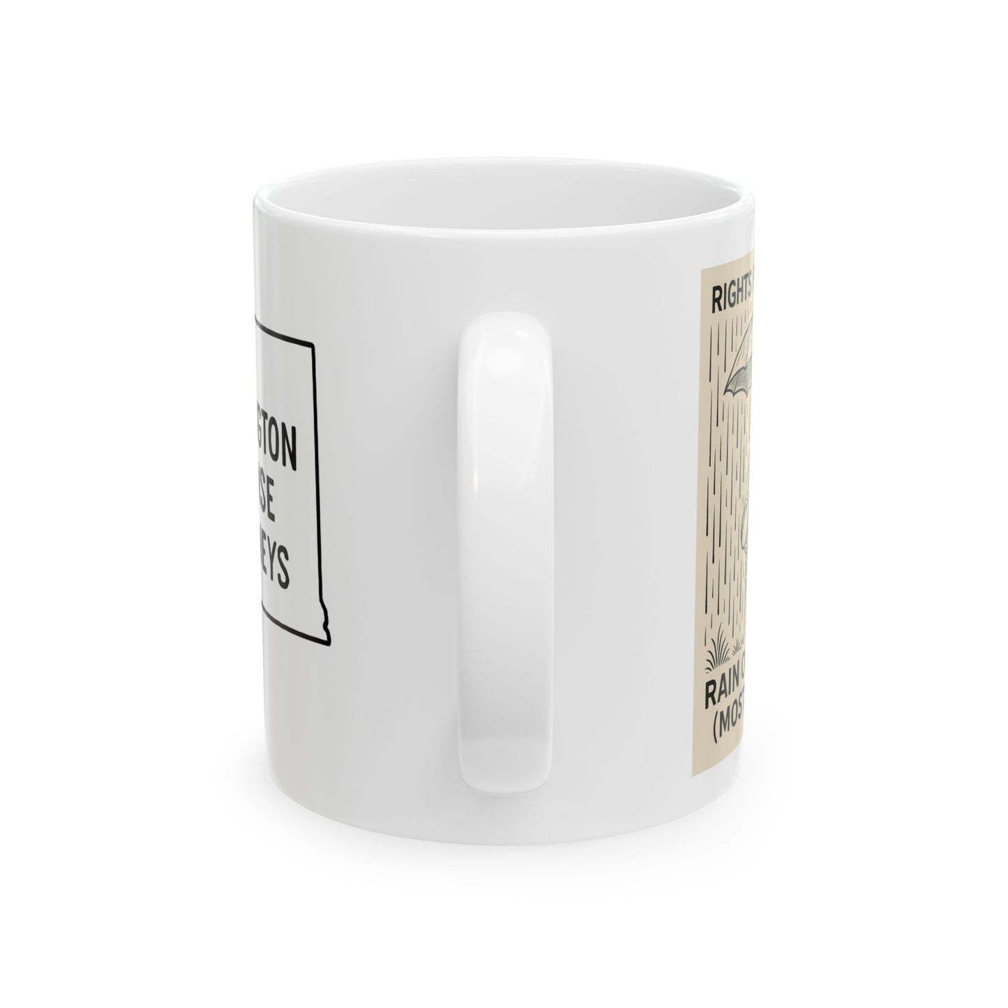 Washington Defense Attorney Inspired Ceramic Mug, Coffee Lover Gift, Retro Design, Home Decor, Travel Mug