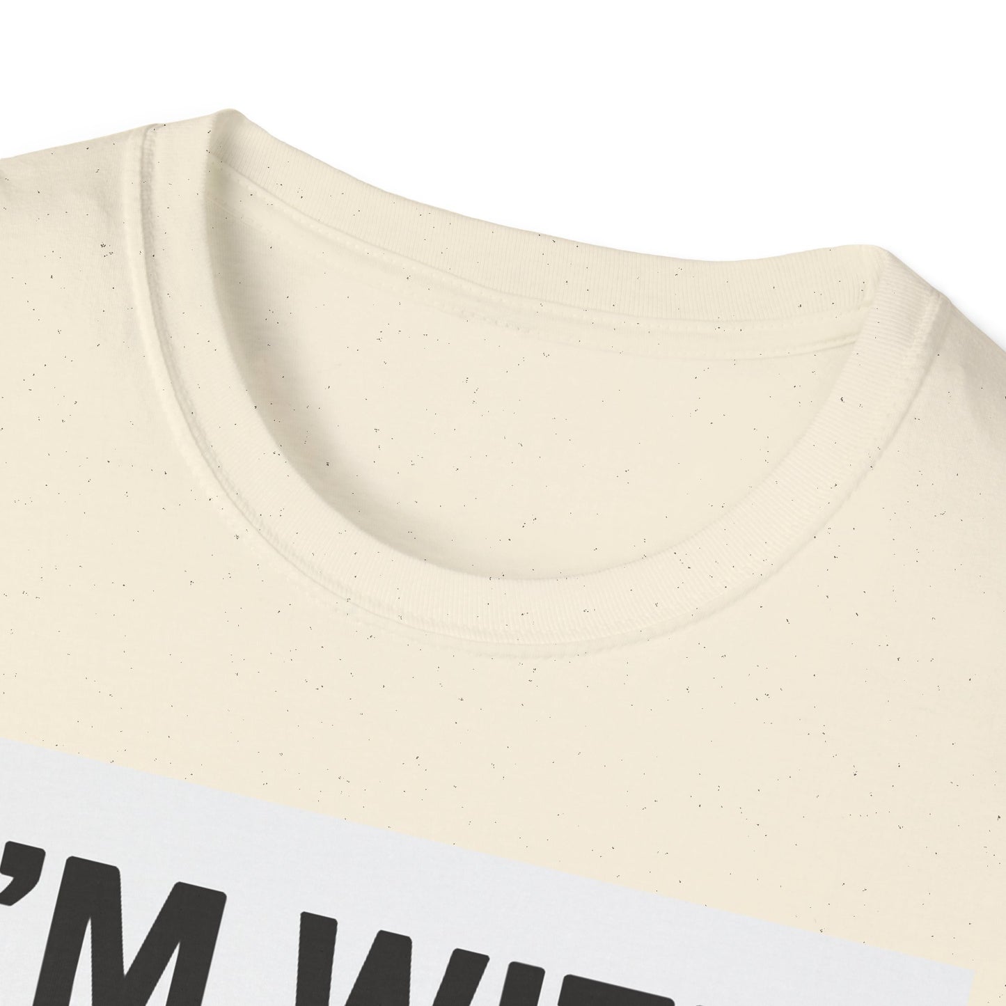 Unisex Pride T-Shirt - I'm With Him and Him, Poly and EMN Apparel