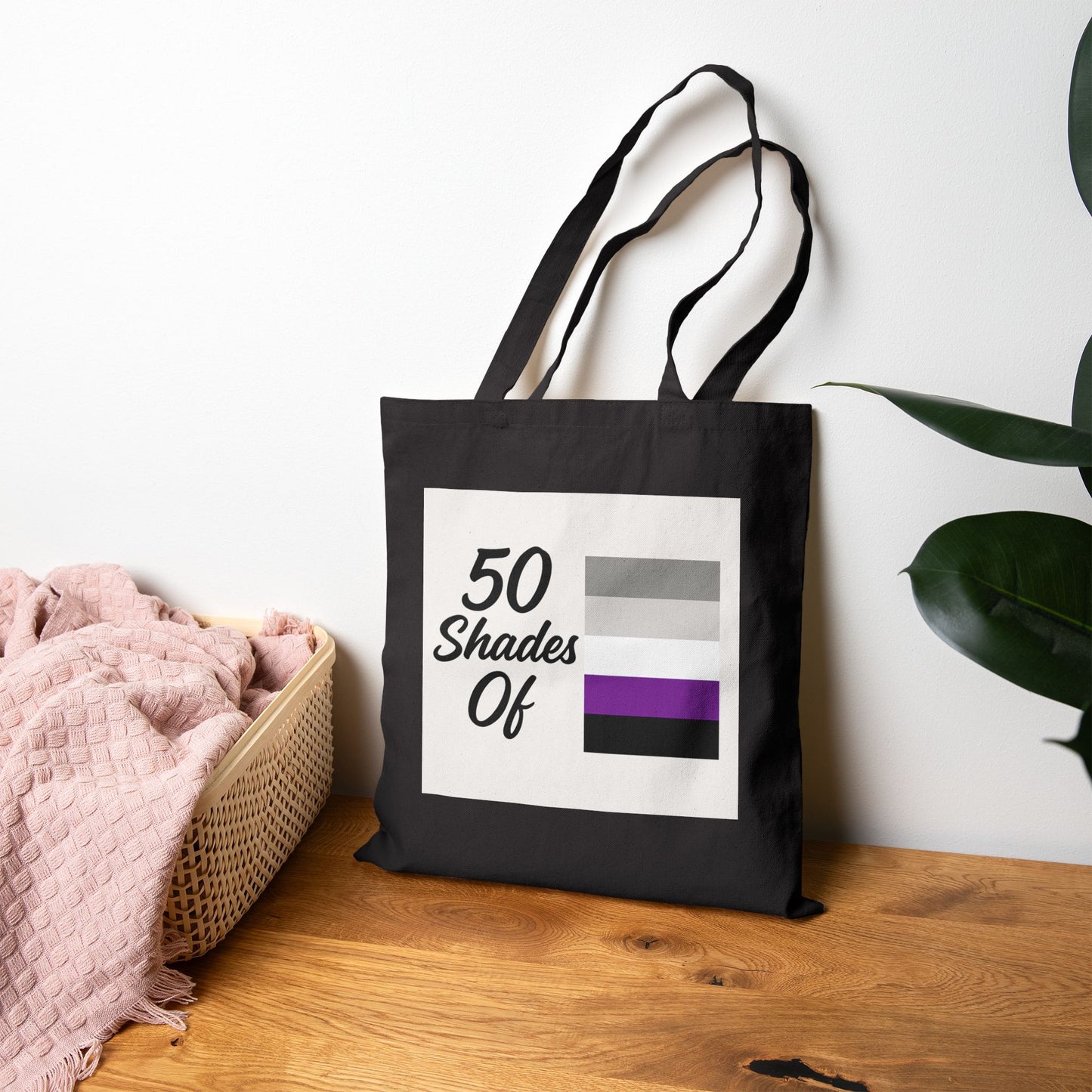 Graysexual - 50 Shades Of Cotton Canvas Tote Bag - Eco-Friendly, Reusable Shopping Bag, Gift for Book Lovers, Stylish Grocery Tote, Everyday Carryall
