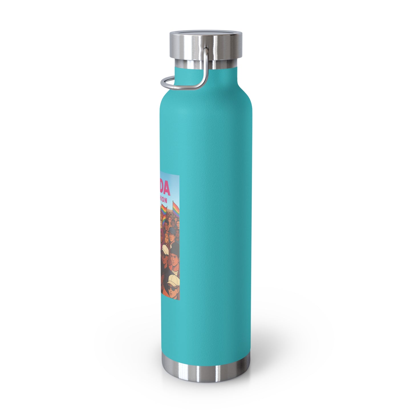 LGBTQ+ Insulated Water Bottle, Eco-Friendly Hydration, Pride Gifts, Trendy Travel Mug, Stainless Steel Flask