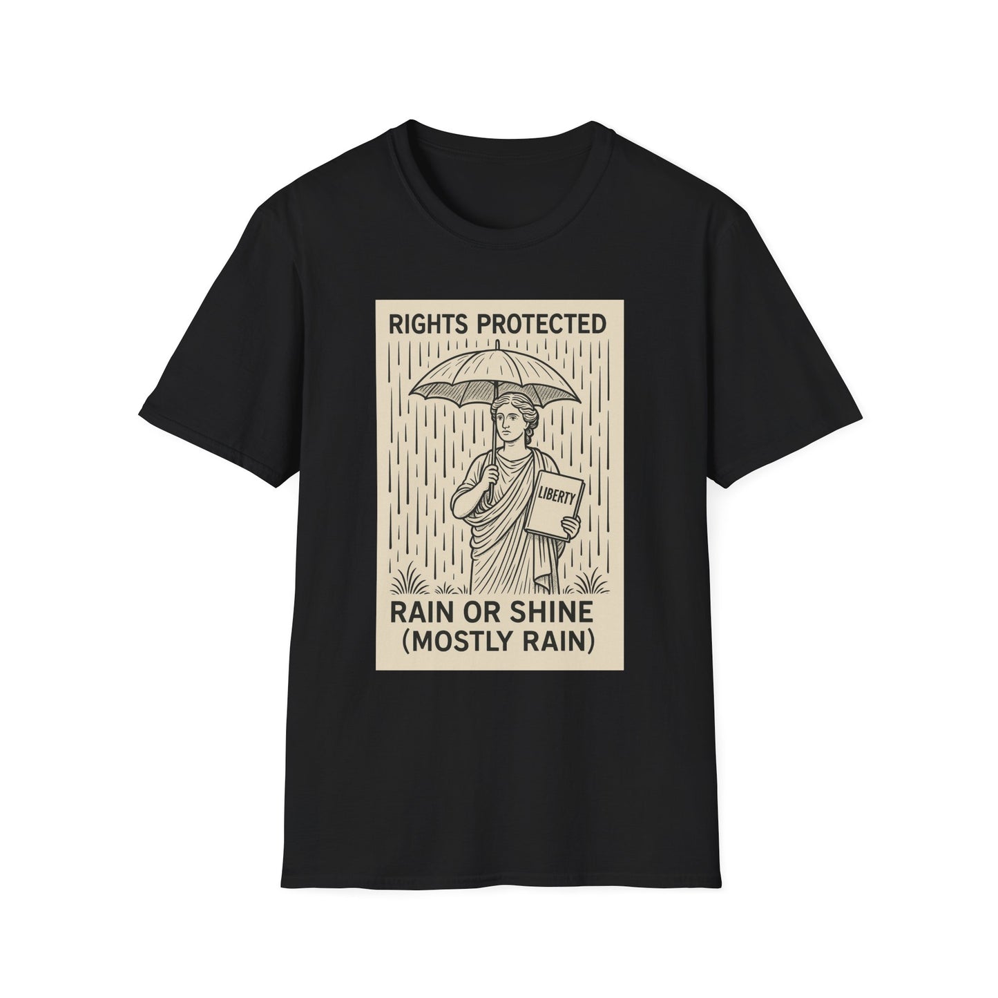 Washington Defense Attorney - Protection Rights T-Shirt, Unisex Fashion Tee, Gift for Activists, Statement Clothing, Rain or Shine Shirt