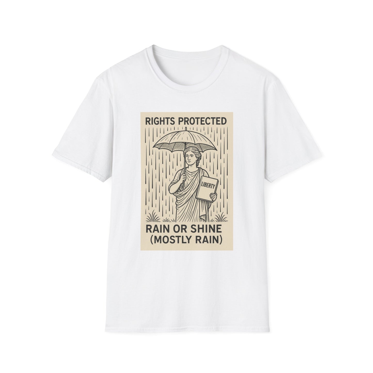 Washington Defense Attorney - Protection Rights T-Shirt, Unisex Fashion Tee, Gift for Activists, Statement Clothing, Rain or Shine Shirt