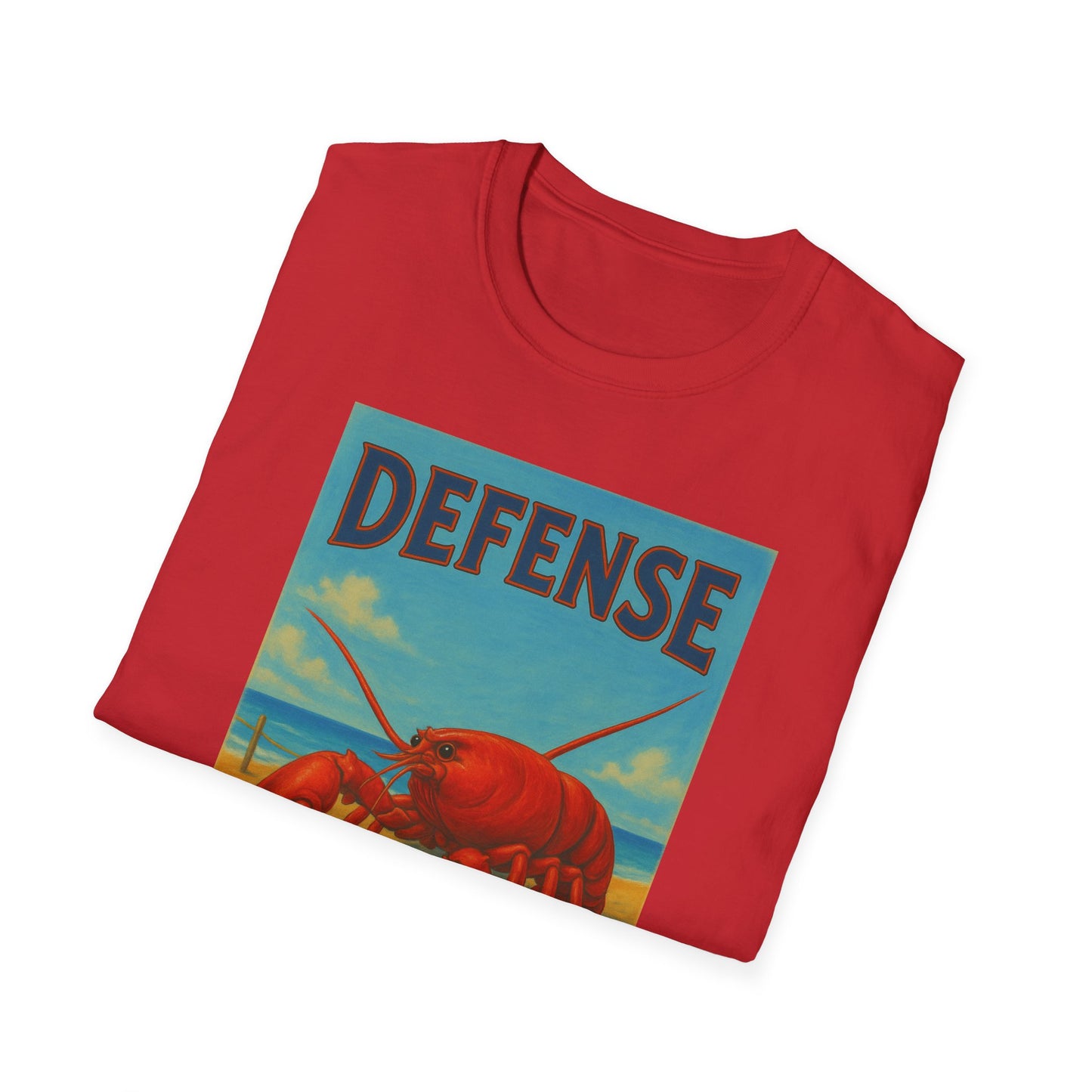 Maine Defense Attorney T-Shirt for Seafood Lovers, Unisex Tee, Quirky Gift for Lawyers, Beachwear, Maine Vacation Merch