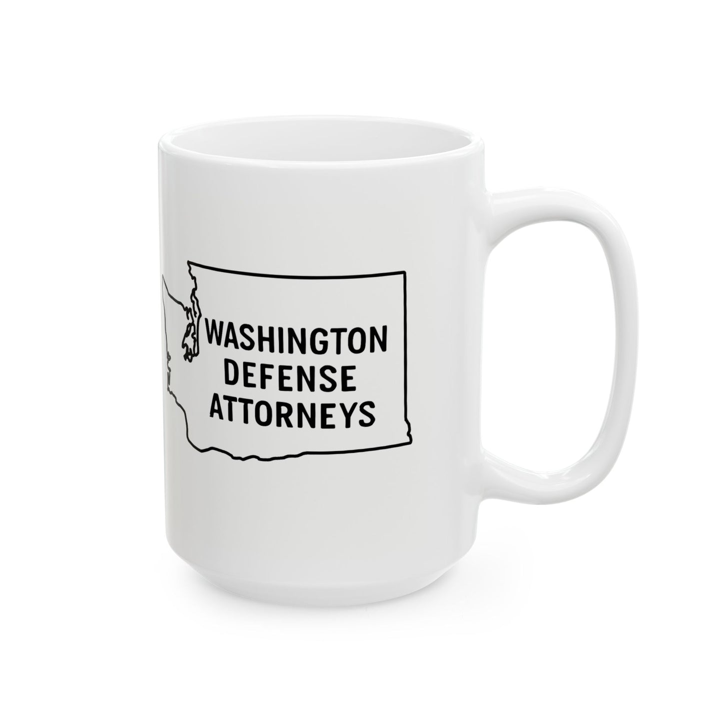 Washington Defense Attorney Ceramic Mug - Perfect Gift for Coffee Lovers, Inspirational Kitchen Decor, Rainy Day Companion, 11oz or 15oz