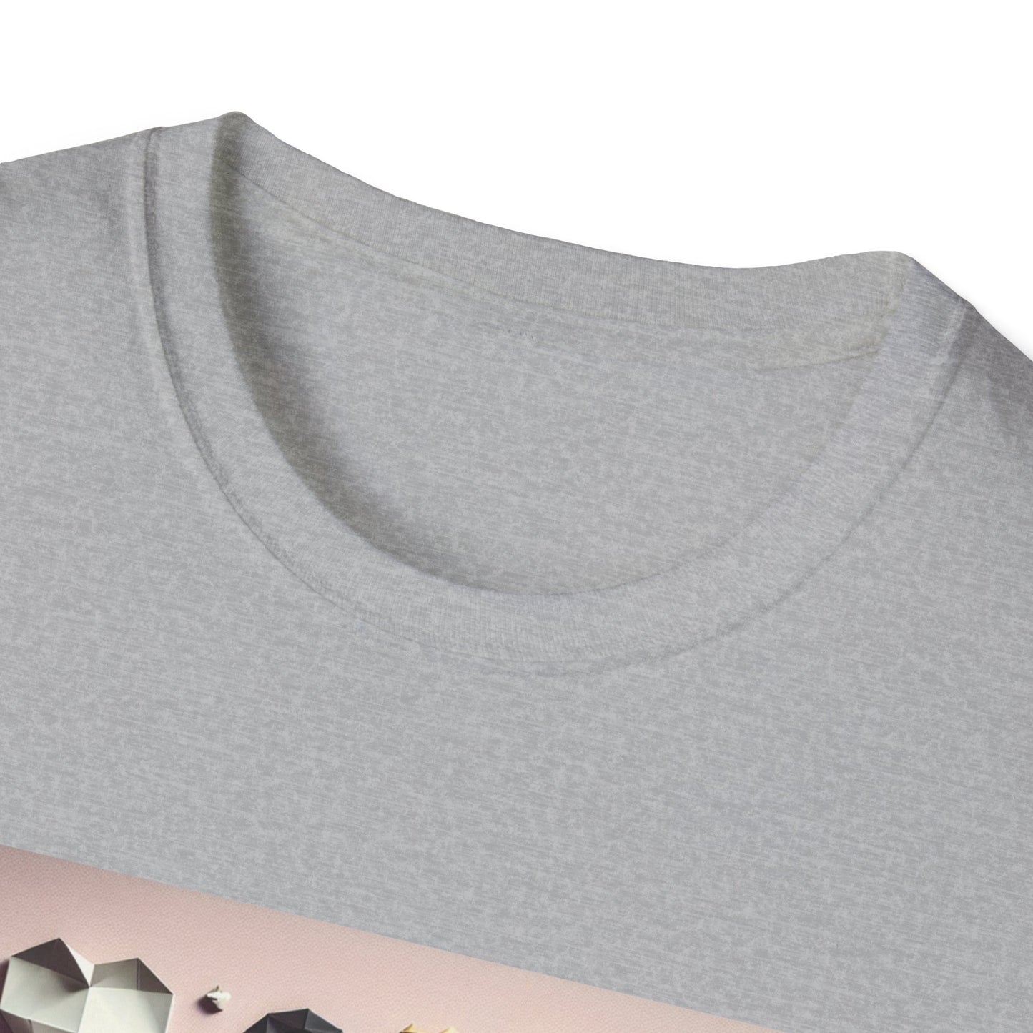 Pride Celebration T-Shirt, LGBTQ+ Graphic Tee, Unisex Softstyle Shirt, Equality Fashion, Inclusive Gift for Friends