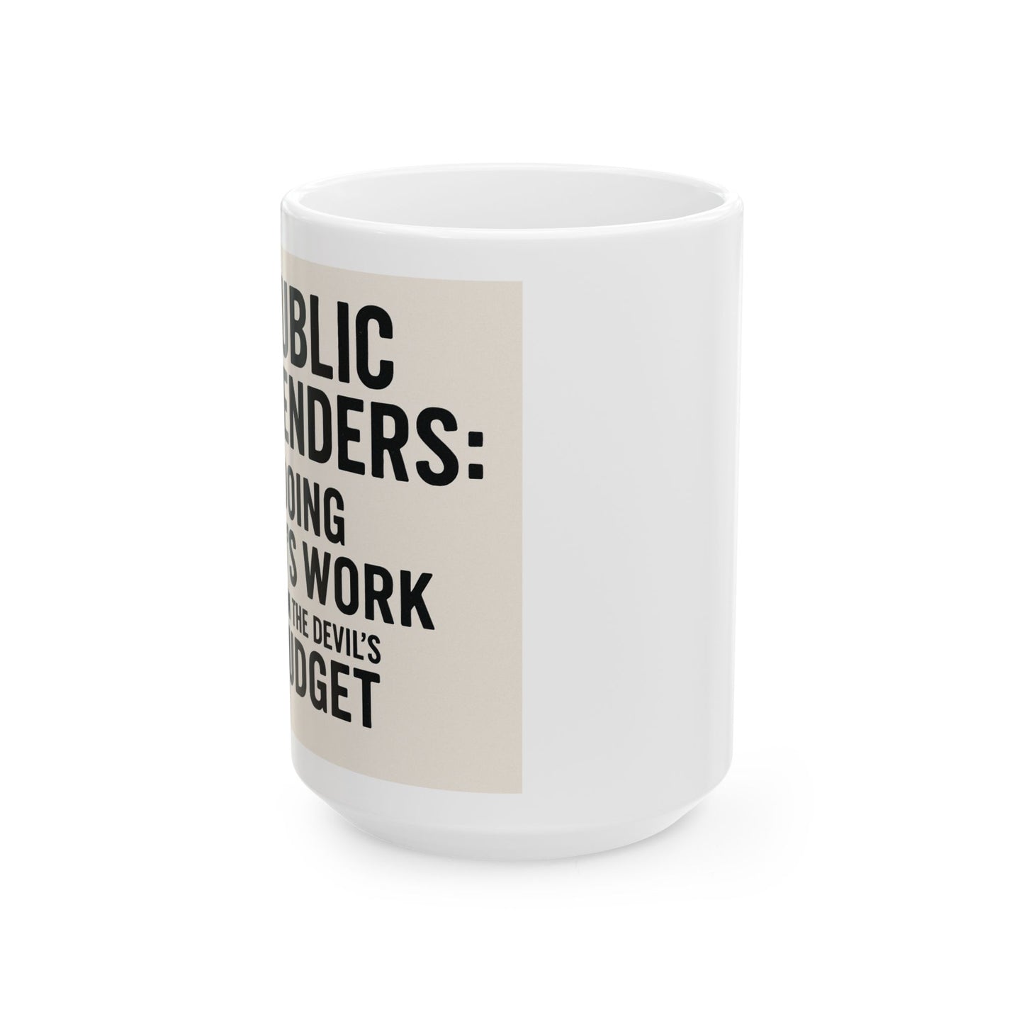 Motivational Ceramic Mug - Perfect for Coffee Lovers, Inspirational Gift, Home Office Decor, Teamwork Reminder, 11oz, 15oz