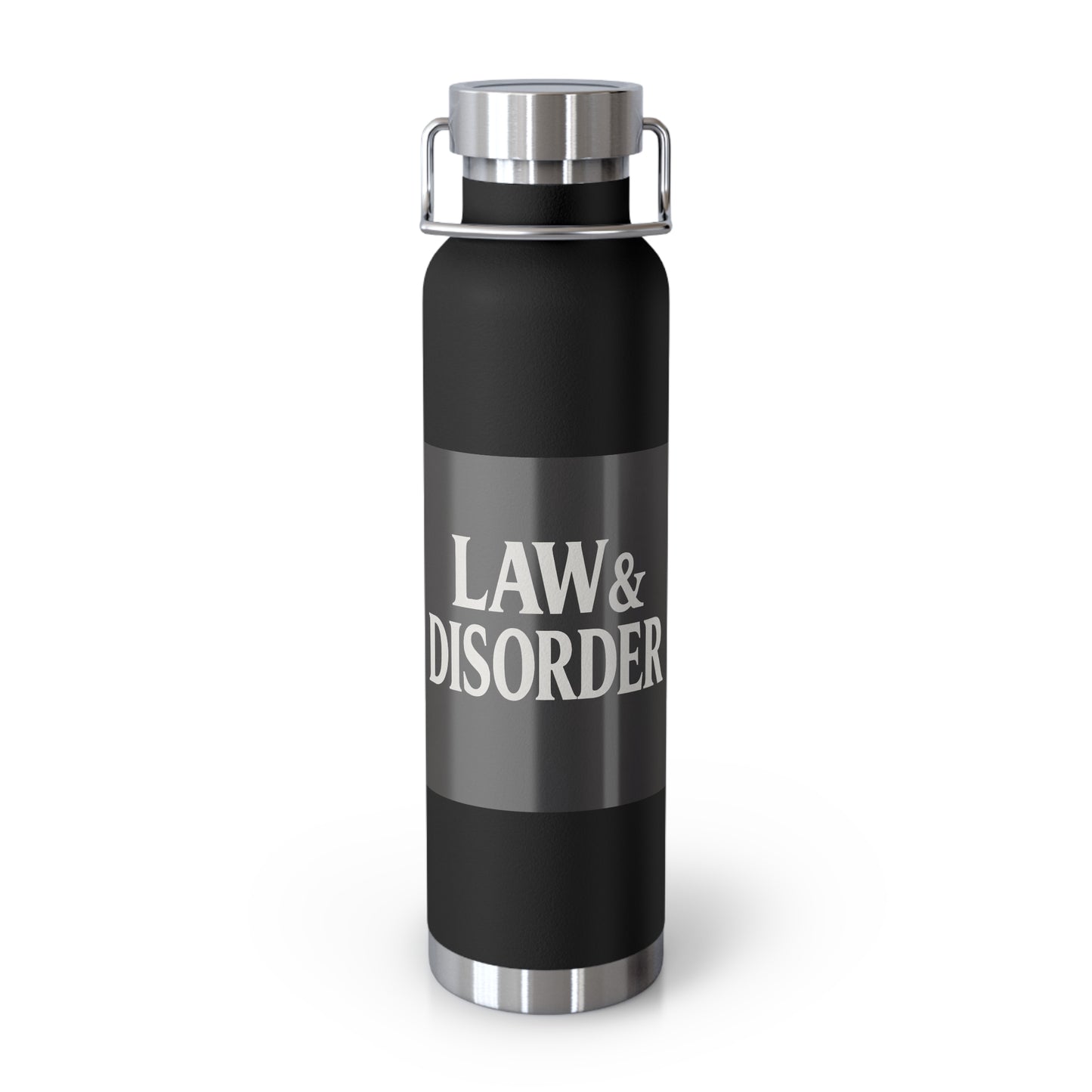 Stylish Insulated Water Bottle - Law & Disorder, Eco-Friendly Hydration, Perfect for Office, Gifts, Fitness, Travel, Outdoor Adventures