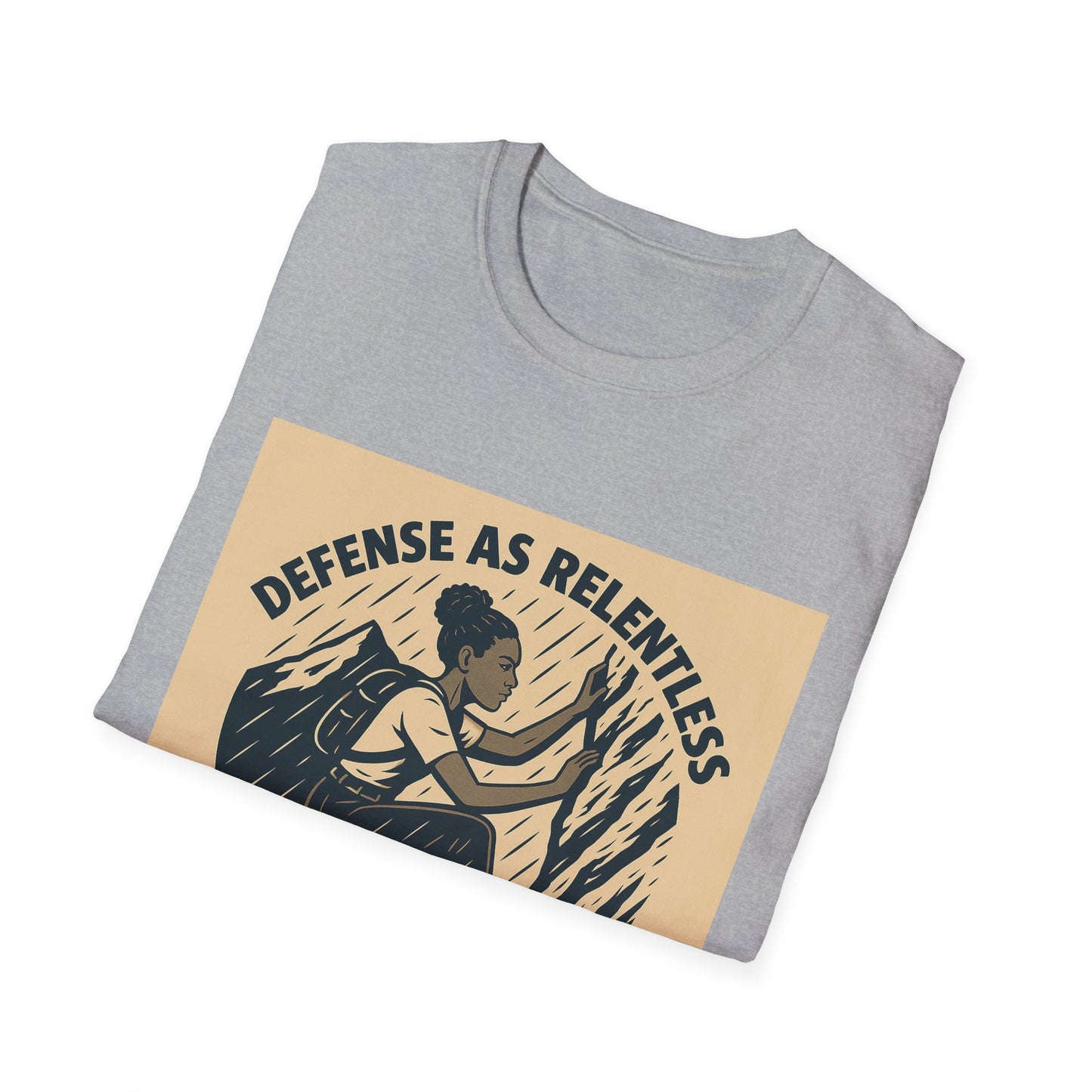 Washington Defense Attorney - Defense As Relentless Unisex T-Shirt, Graphic T-Shirt for Attorneys, Gift for Lawyers
