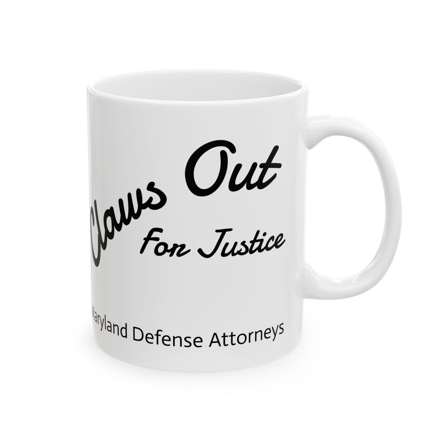 Maryland Defense Attorney Mug | Coastal Vibe Coffee Cup | Gift for Seafood Lovers, Beach House Decor, Summer Celebrations, Maryland Lawyers