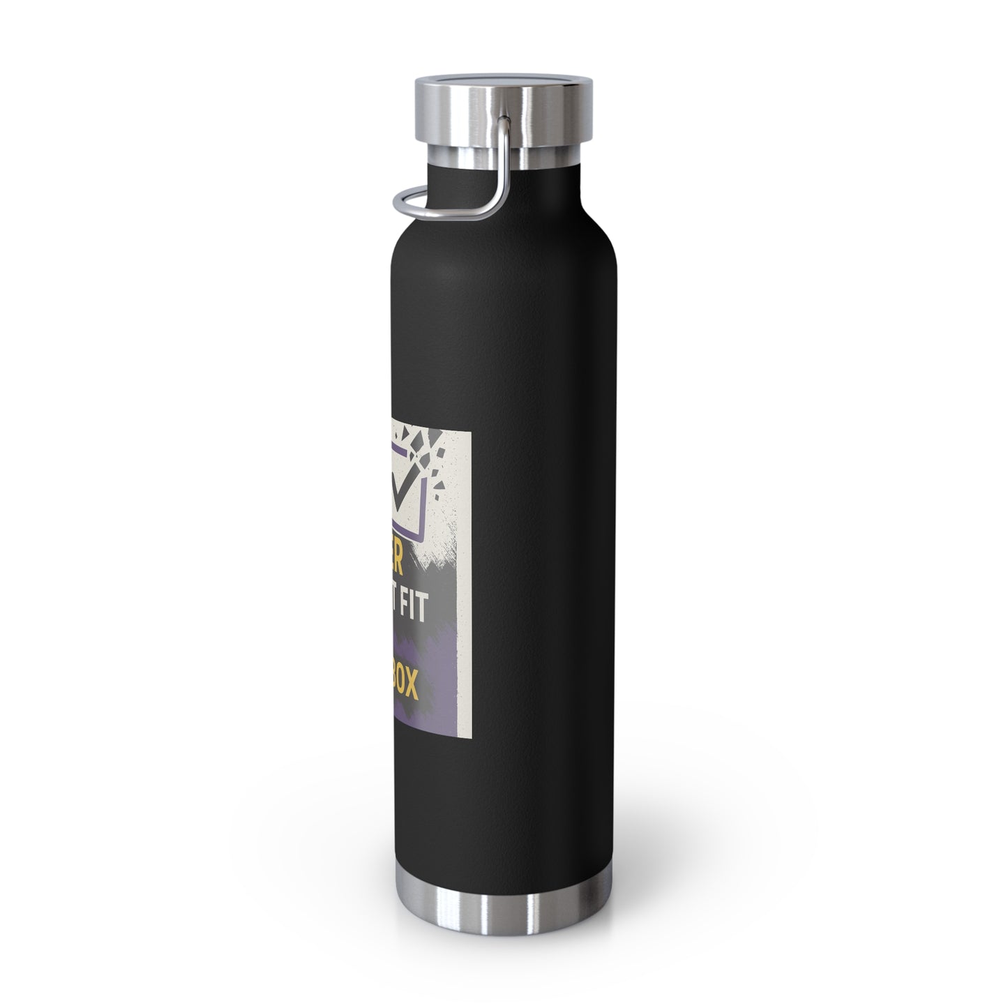Gender Identity-Nonbinary-Insulated Water Bottle - Stylish & Durable Drinkware, Perfect for LGBTQ+ Pride, Everyday Hydration, Gifts, [...]
