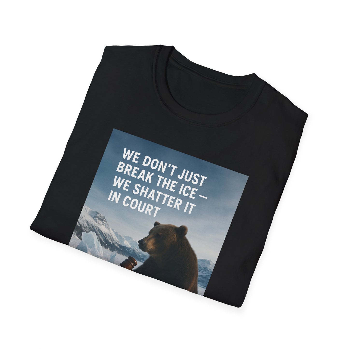 Alaska Defense Attorney T-Shirt, Law Humor Tee, Gift for Attorneys, Unique Legal Wear, Icebreaker Court Shirt