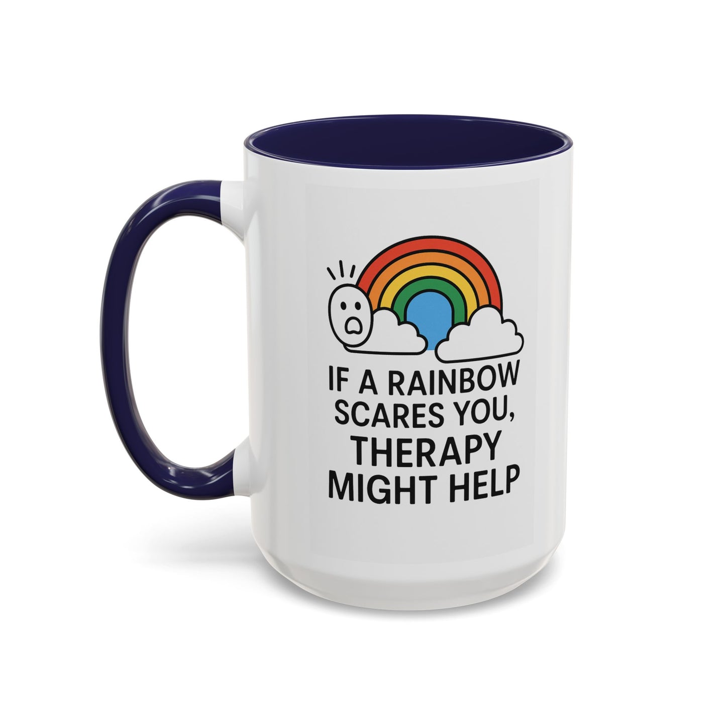 Accent Coffee Mug - LGBTQIA Pride