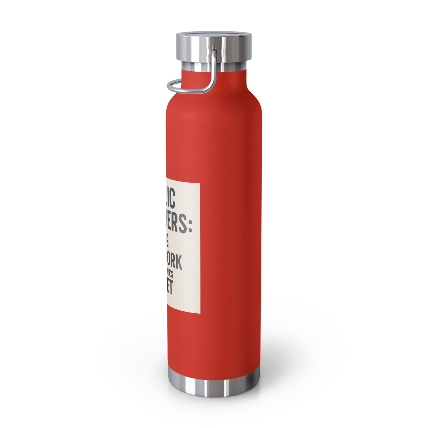 Public Defender Insulated Water Bottle, Glass of Courage, Gifts for Lawyers, Legal Appreciation, Motivational Hydration