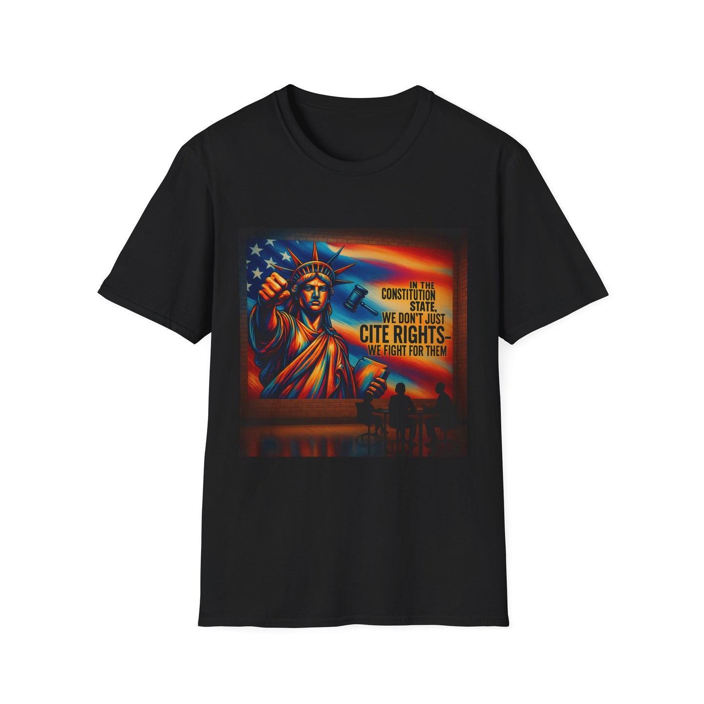 Connecticut Defense Attorney T-Shirt, Liberty Rights Tee, Legal Defense Apparel, Patriotic Casual Wear, Support Your Rights Shirt