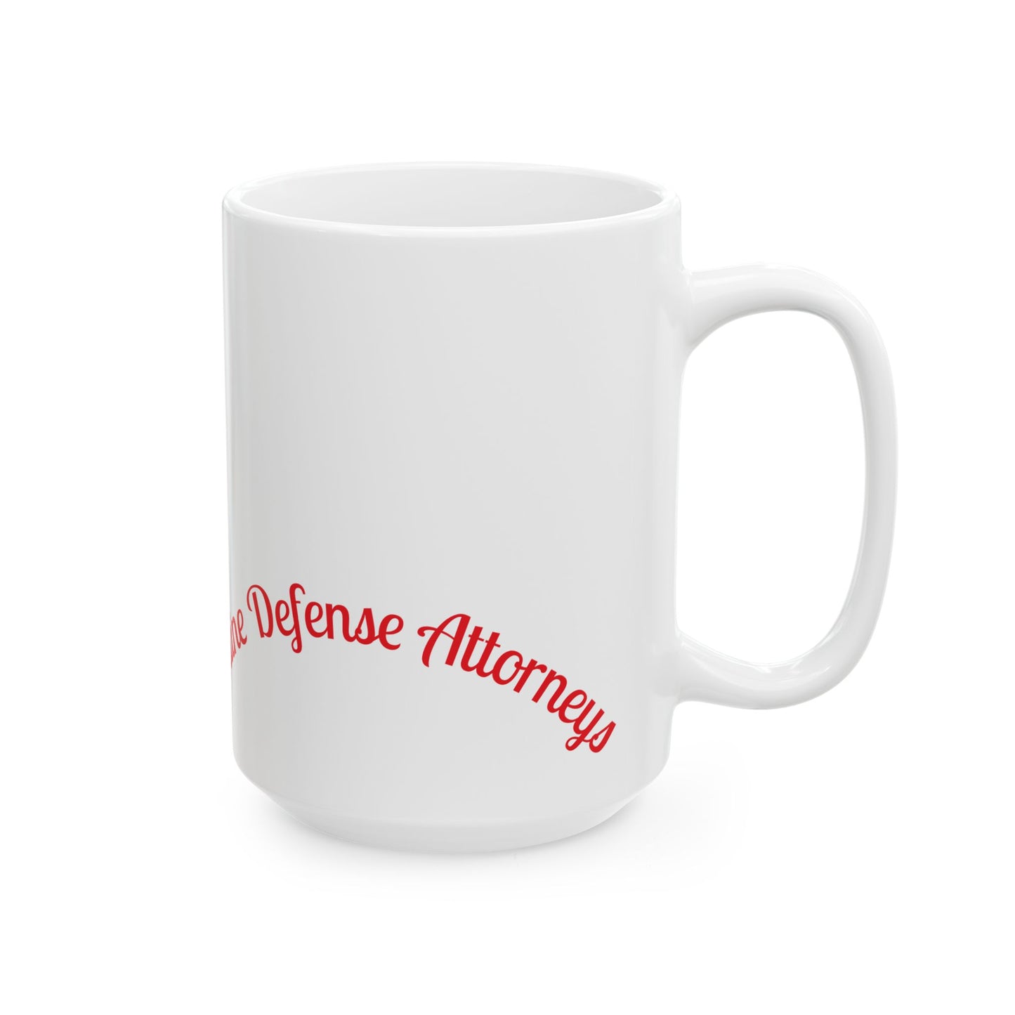 Maine Defense Attorney Ceramic Mug, 11oz or 15oz, Perfect for Coffee Lovers, Lawyers, Attorneys