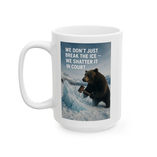 Alaska Defense Attorney Ceramic Mug | Travel-Souvenir Coffee Cup, Gift for Travelers, Explorer's Mug, Outdoor Enthusiast Drinkware
