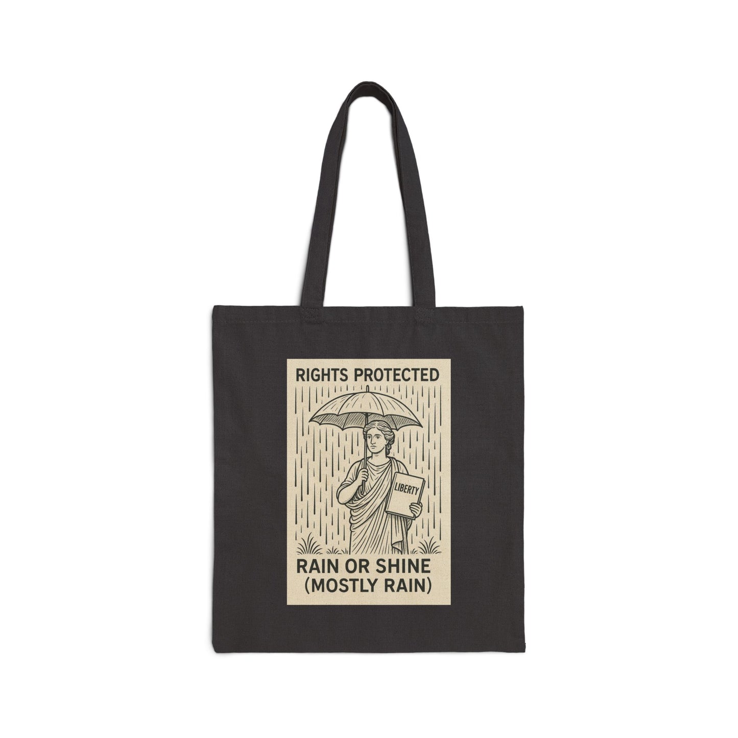 Washington Defense Attorney Cotton Canvas Tote Bag - Rights Protected Design, Perfect for Everyday Use, Gift for Activists