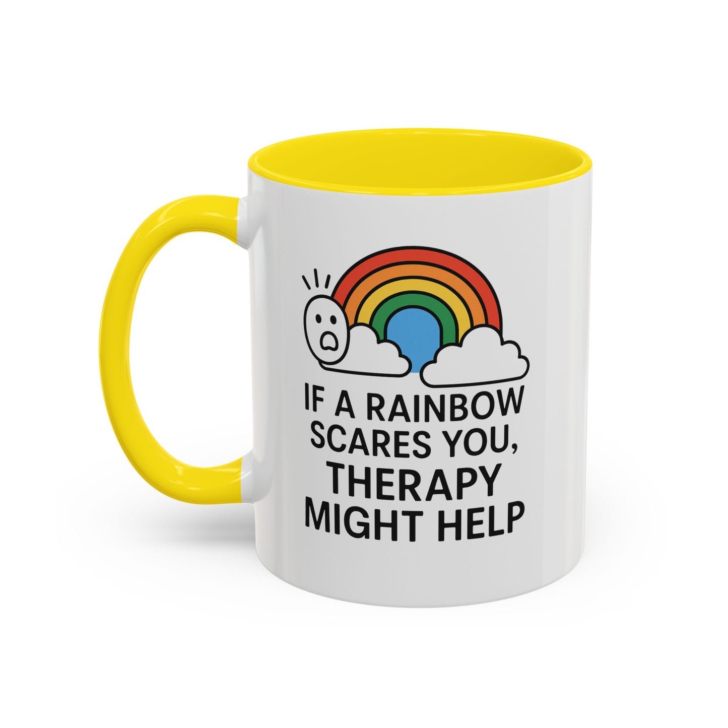 Accent Coffee Mug - LGBTQIA Pride