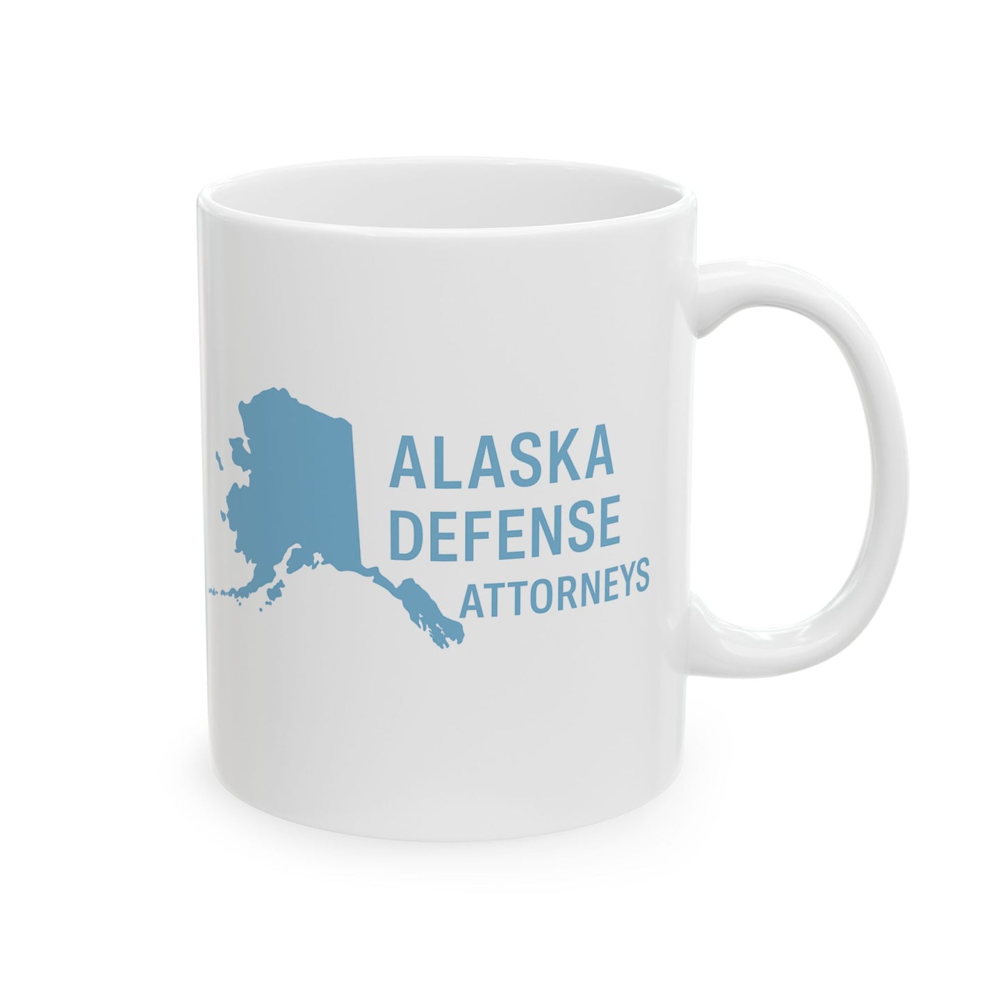 Alaska Defense Attorney Ceramic Mug | Travel-Souvenir Coffee Cup, Gift for Travelers, Explorer's Mug, Outdoor Enthusiast Drinkware