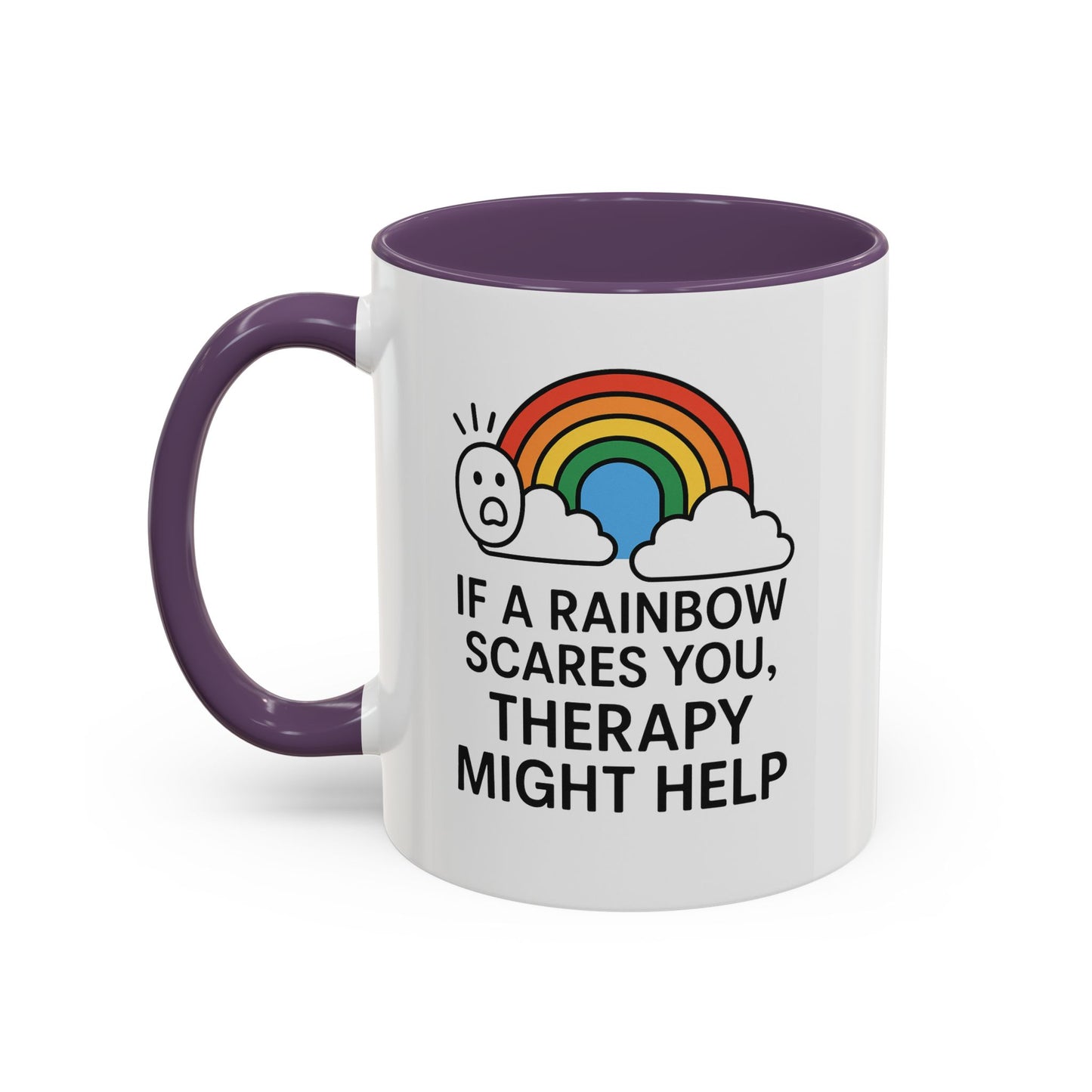 Accent Coffee Mug - LGBTQIA Pride