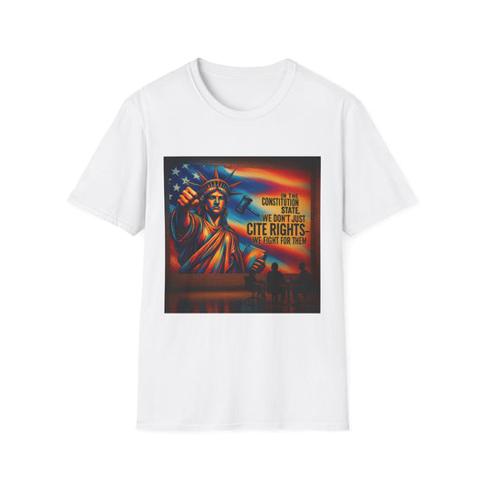Connecticut Defense Attorney T-Shirt, Liberty Rights Tee, Legal Defense Apparel, Patriotic Casual Wear, Support Your Rights Shirt