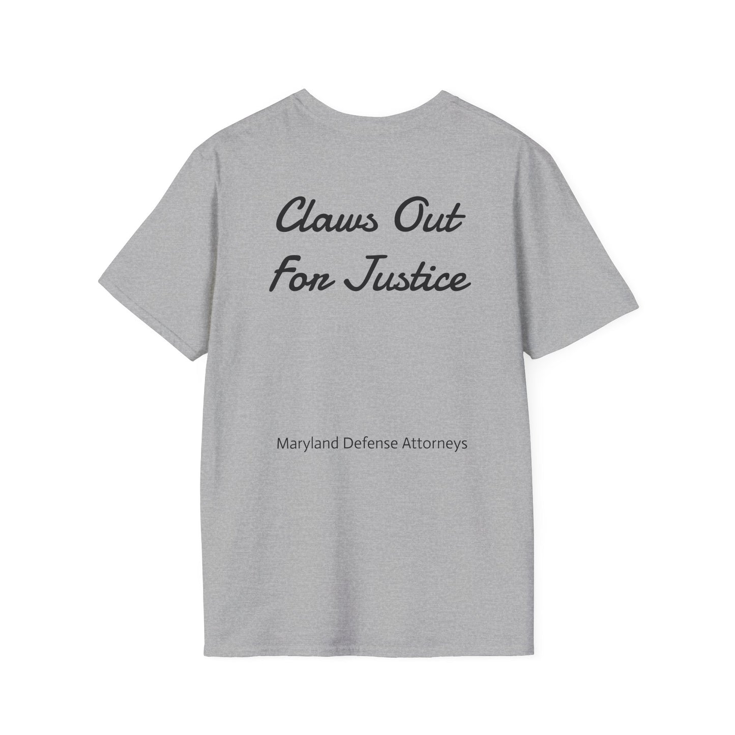 Maryland Defense Attorney Unisex T-Shirt, Casual Tee, Attorney Apparel, Legal Humor Shirt, Gift for Lawyers, Crab Lovers Unite