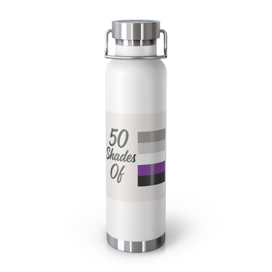 Graysexual - 50 Shades Of Insulated Water Bottle, Modern Travel Mug, Gift for Readers, Stylish Eco-Friendly Flask, Fitness Hydration Bottle, Unique [...]