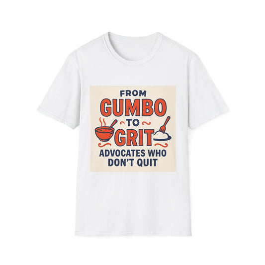 Louisiana Attorney Pride Tee, Gumbo to Grit Unisex T-Shirt, Encouragement Shirt, Advocate Apparel, Defense Attorney Gift
