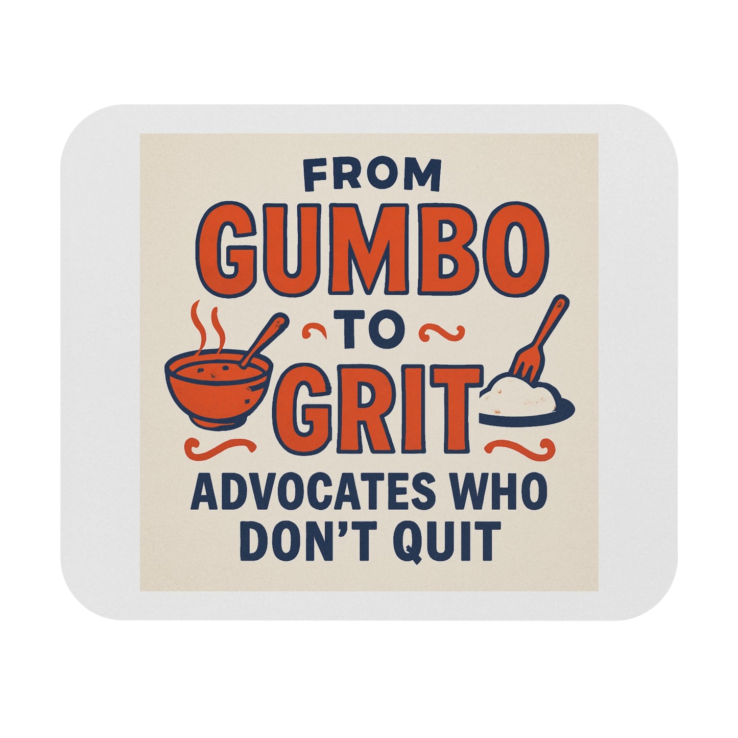 Louisiana Defense Attorney Mouse Pad - Motivational Desk Accessory for Advocates, Workspaces, Home Offices, Encouragement